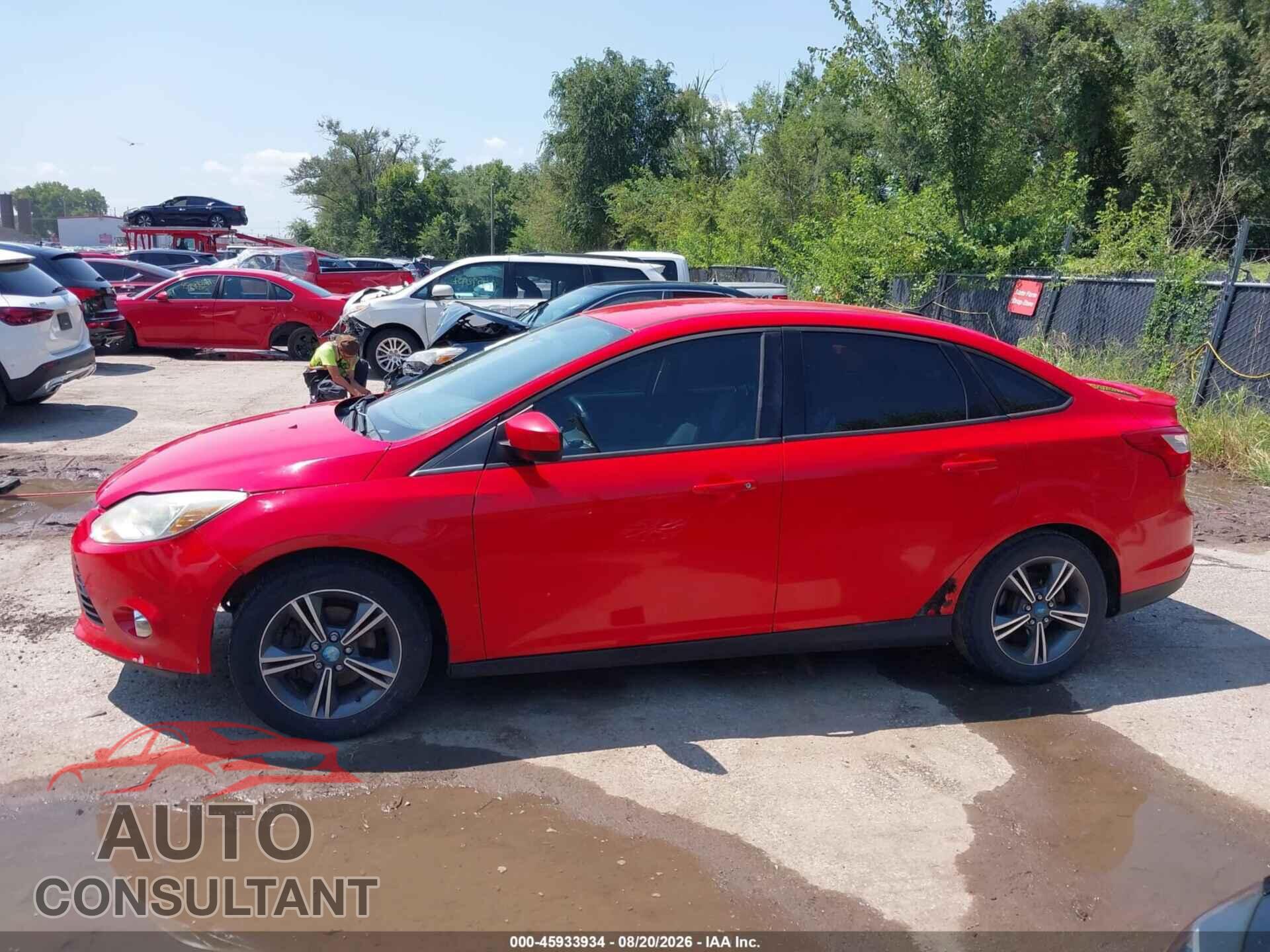 FORD FOCUS 2012 - 1FAHP3F29CL312108