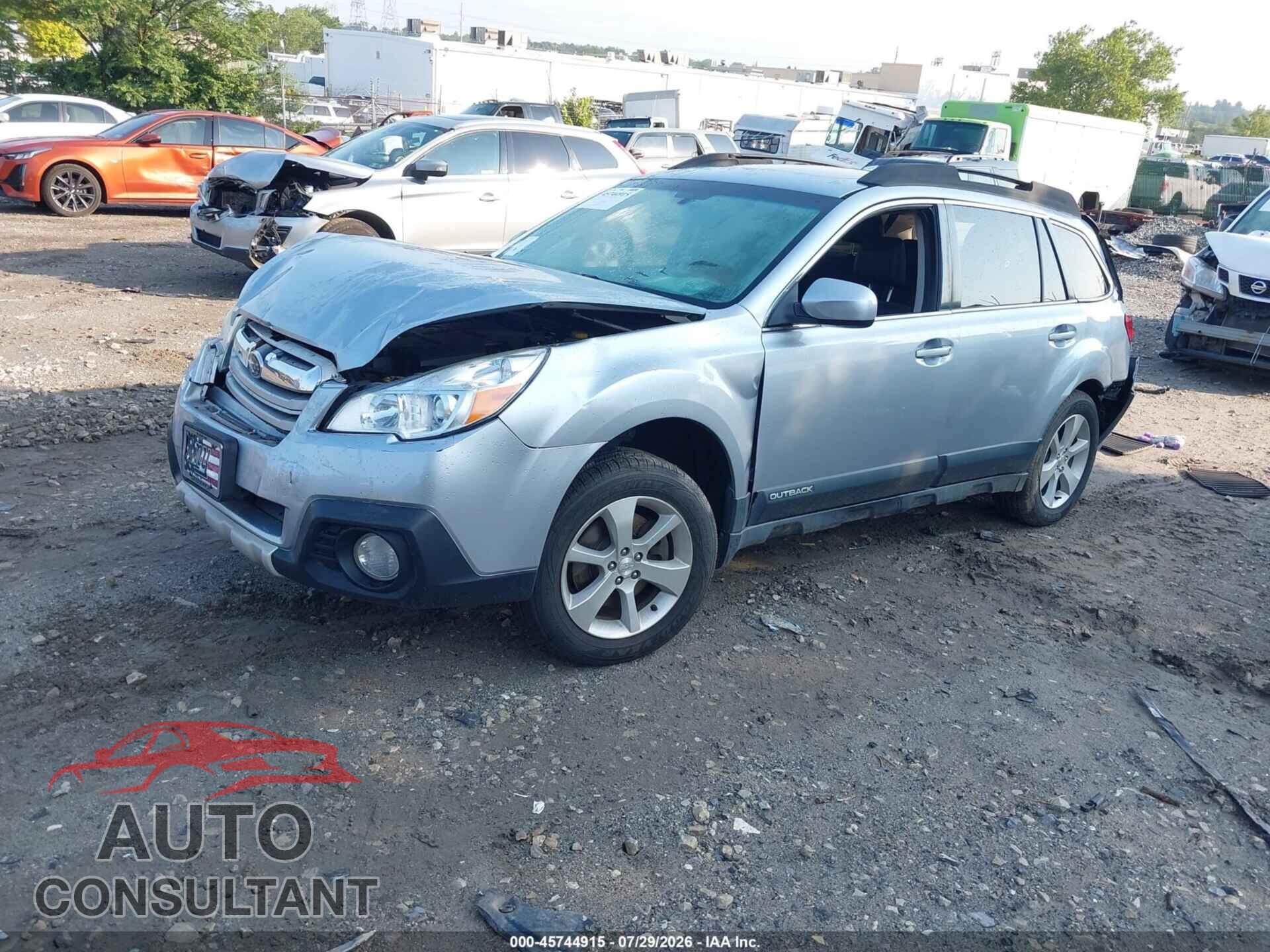 SUBARU OUTBACK 2013 - 4S4BRDPC8D2314300