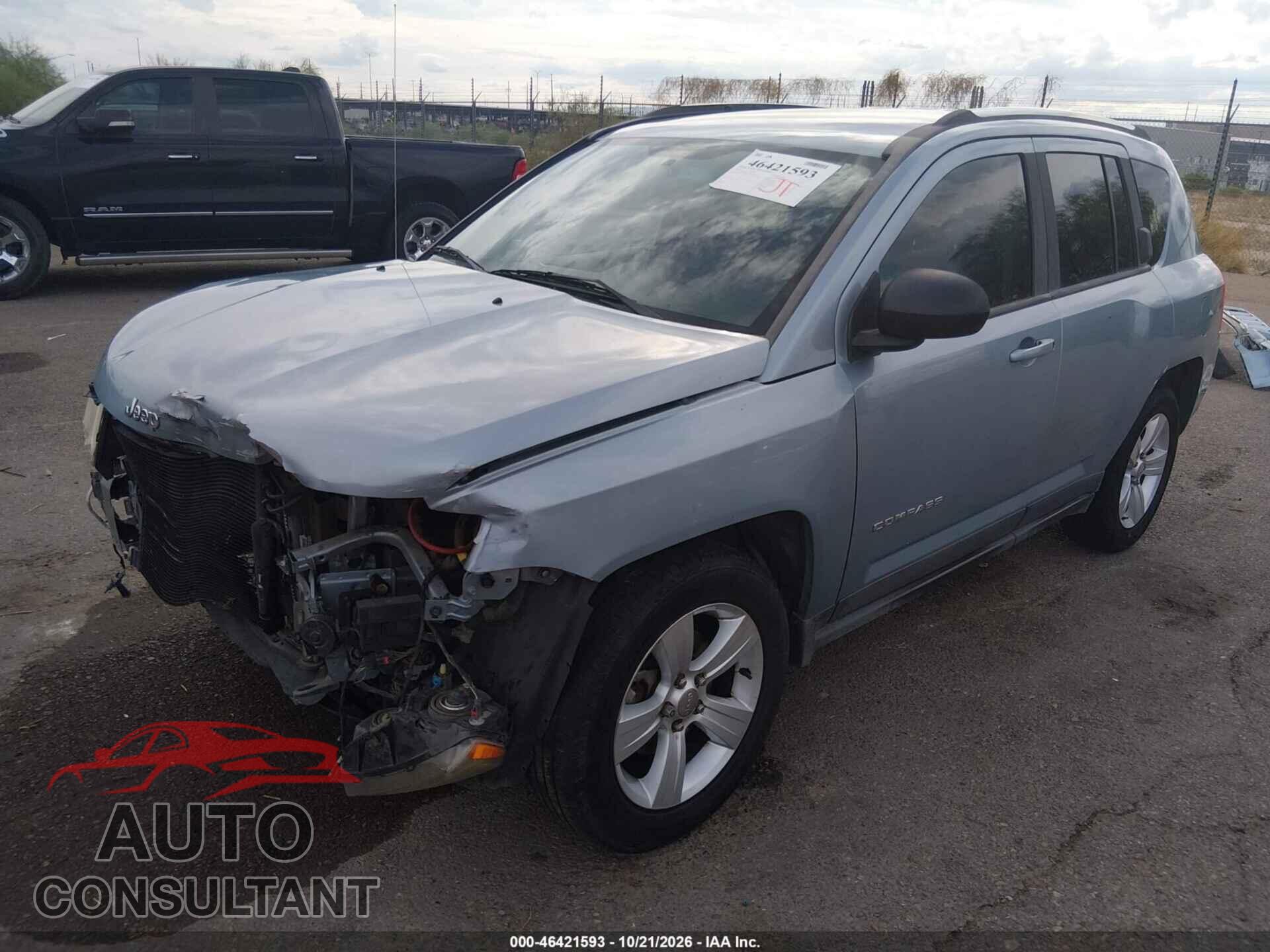 JEEP COMPASS 2013 - 1C4NJCBBXDD168651