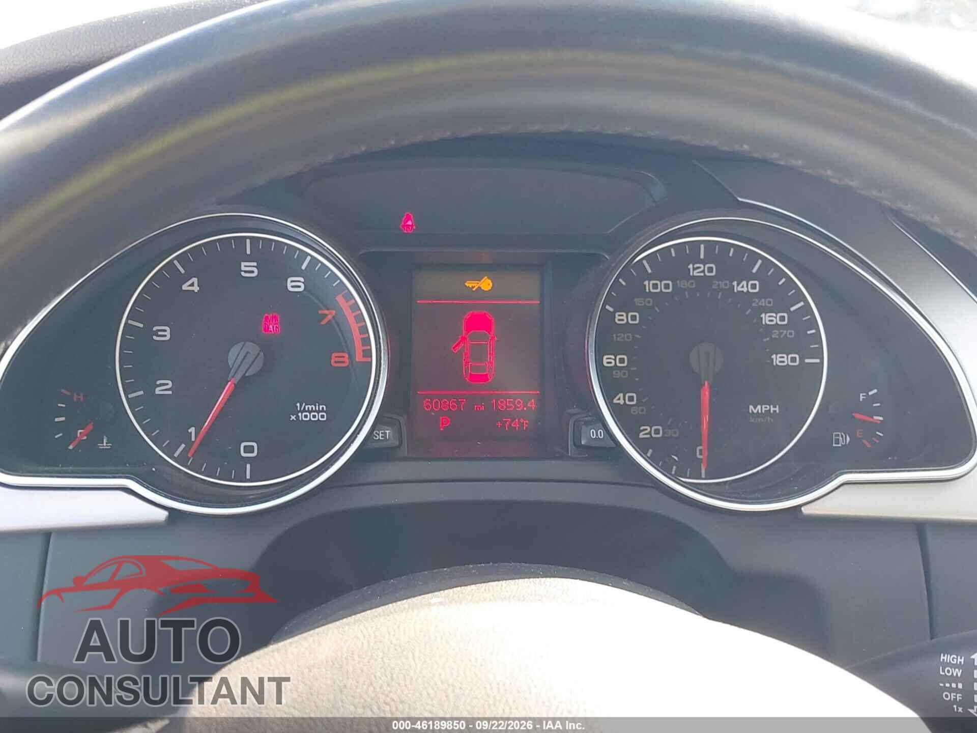 AUDI A5 2011 - WAUCFAFR5BA004532