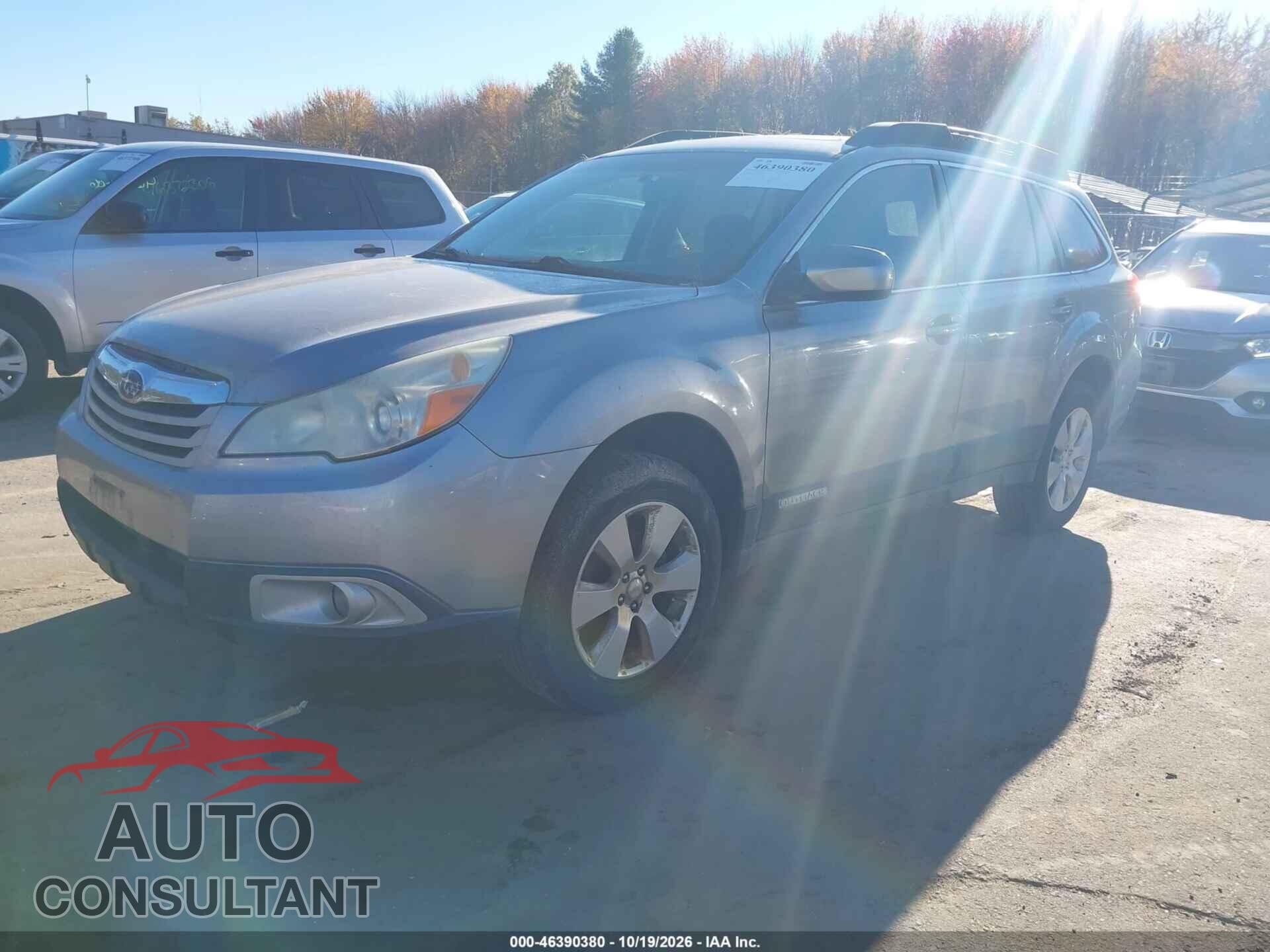 SUBARU OUTBACK 2010 - 4S4BRBGC2A3325643