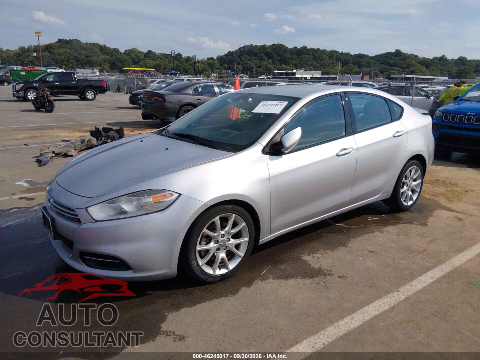 DODGE DART 2013 - 1C3CDFBAXDD152011