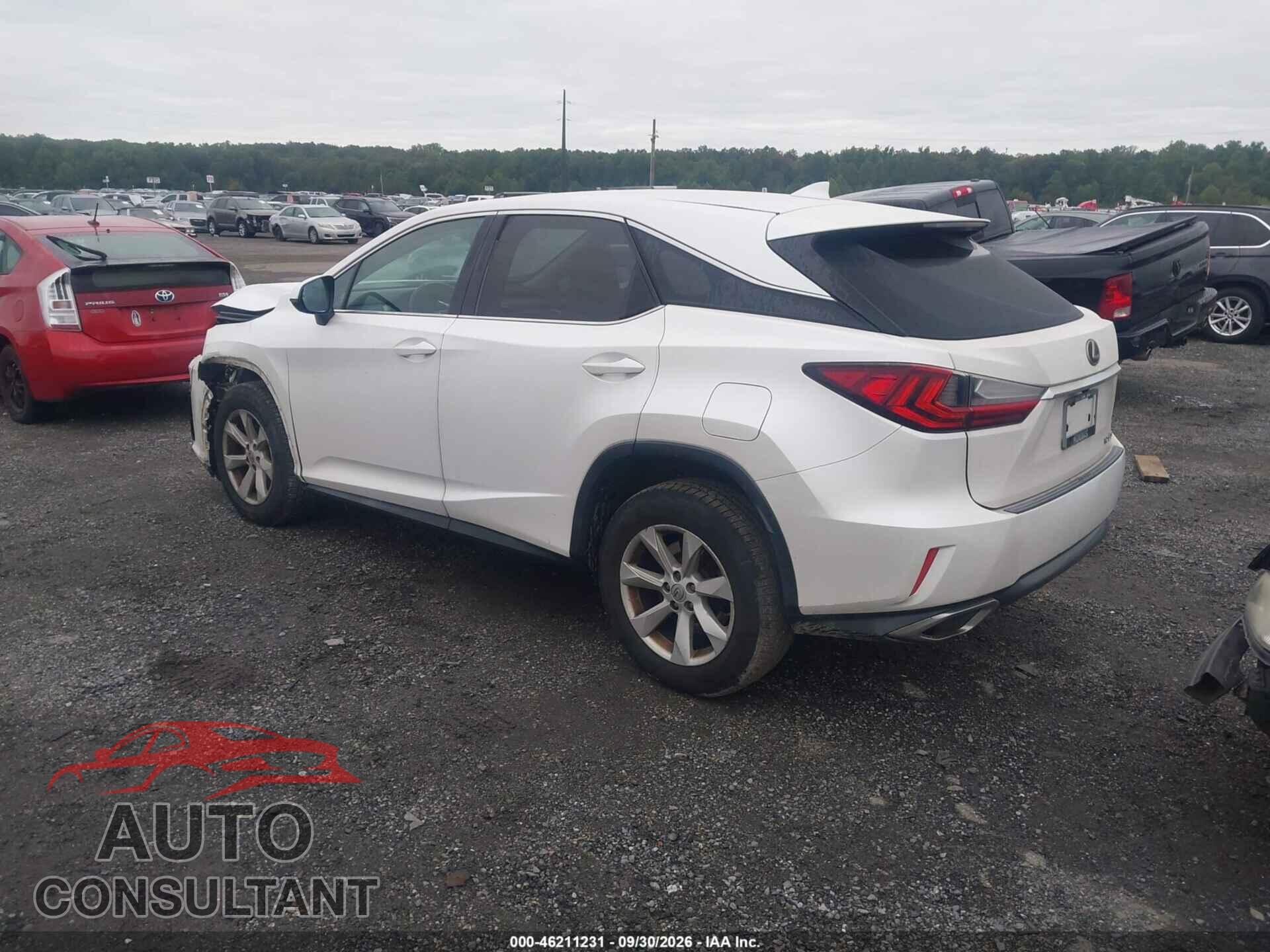LEXUS RX 350 2017 - 2T2BZMCA8HC120359