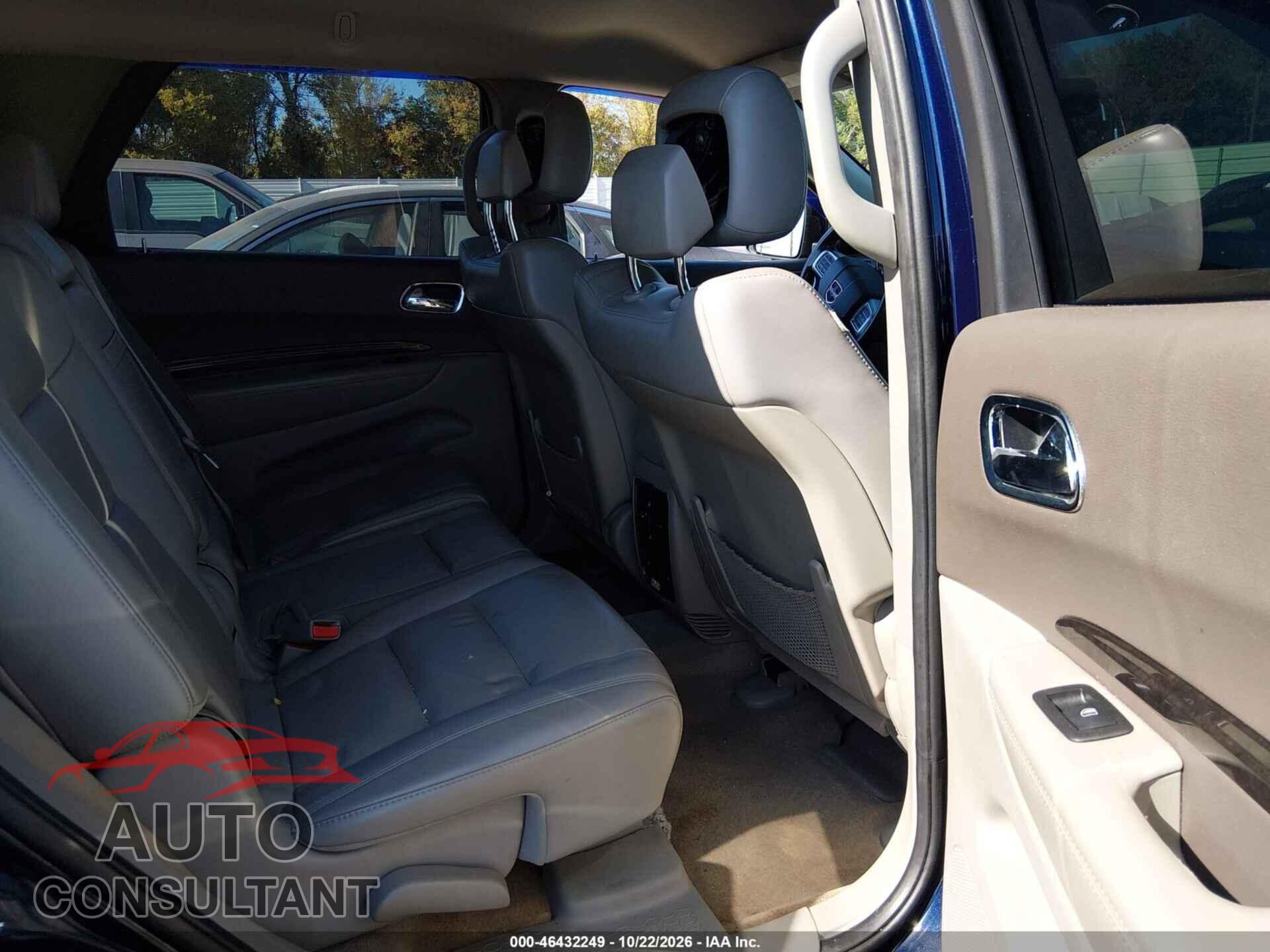 DODGE DURANGO 2013 - 1C4RDHDG8DC508786