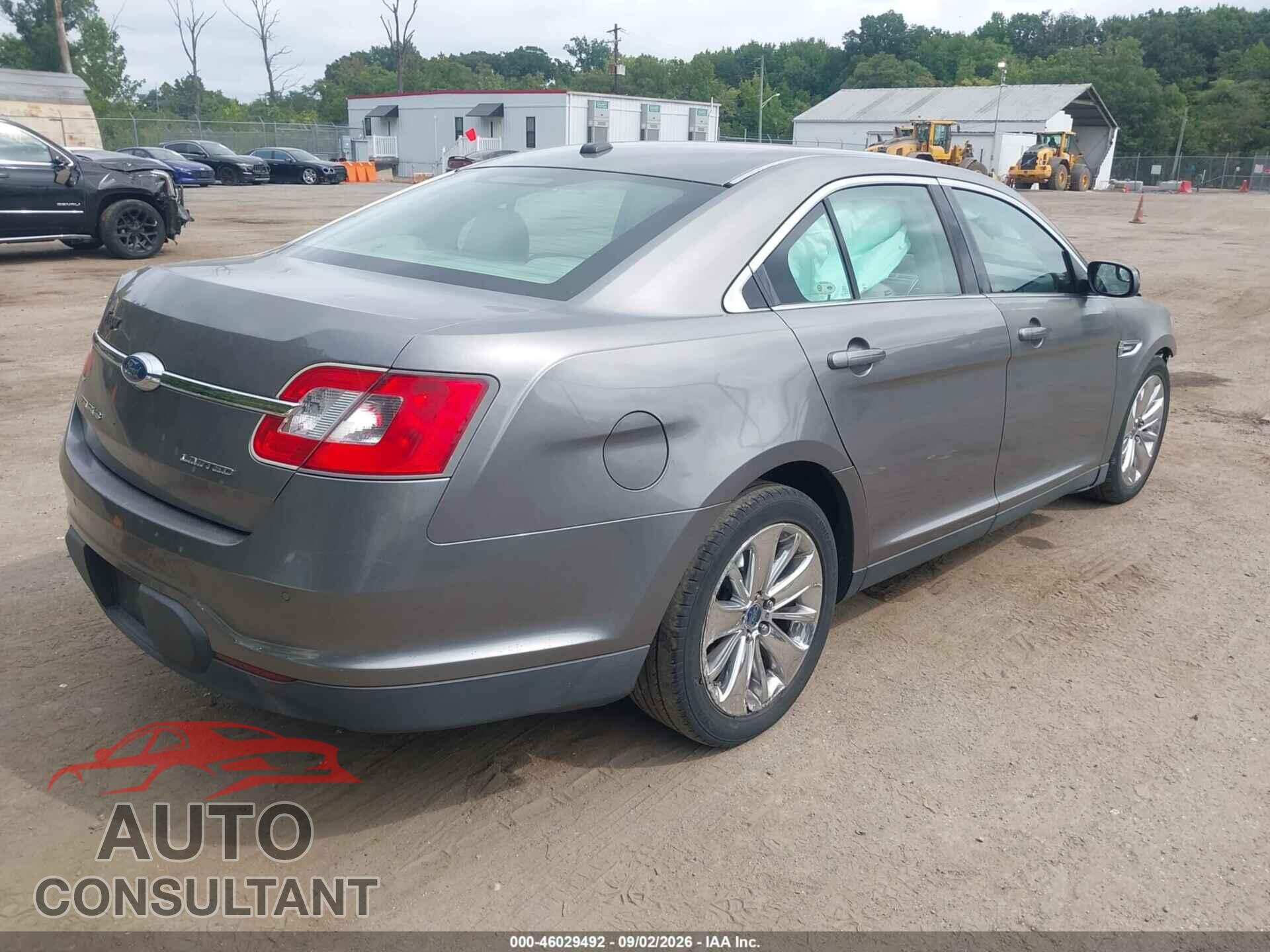 FORD TAURUS 2012 - 1FAHP2FW2CG129946