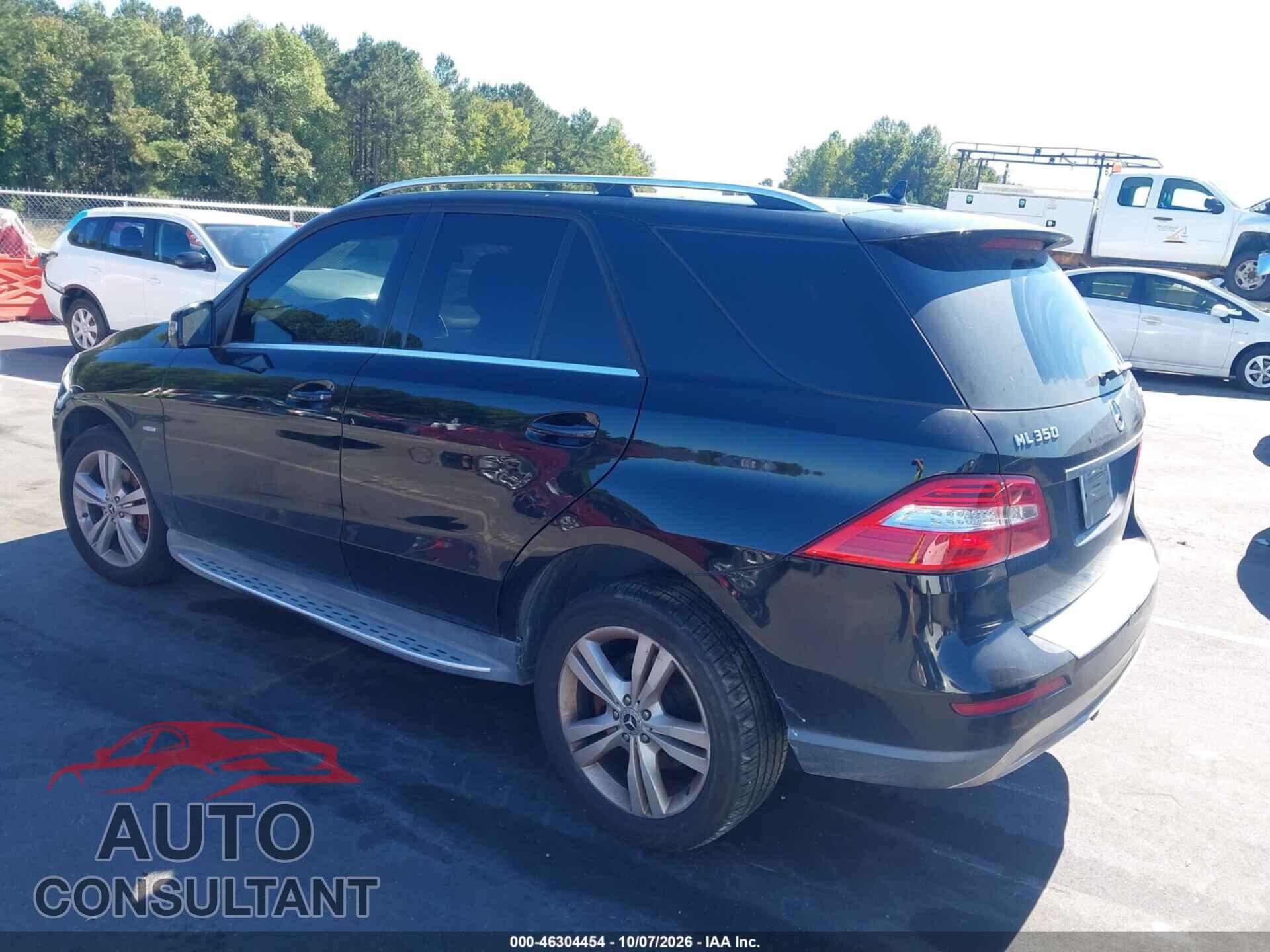 MERCEDES-BENZ ML 350 2012 - 4JGDA5HB0CA026027