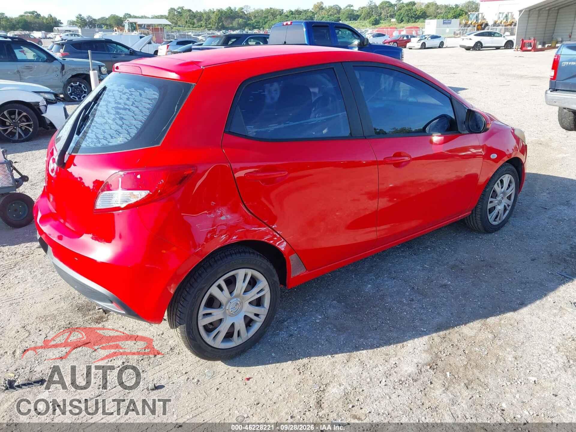 MAZDA MAZDA2 2014 - JM1DE1KY2E0178625