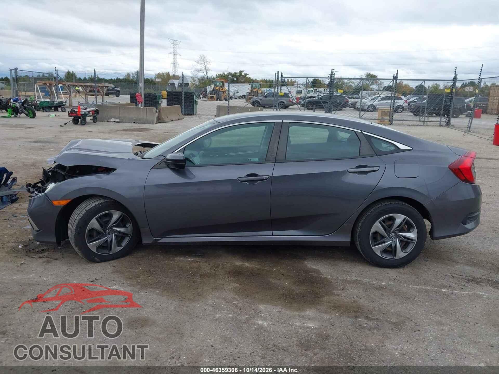 HONDA CIVIC 2019 - 2HGFC2F66KH573395