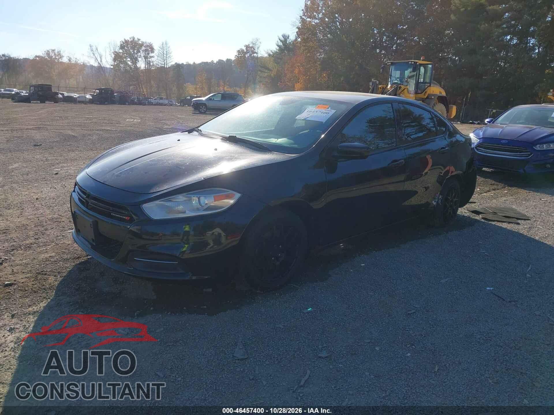 DODGE DART 2016 - 1C3CDFAA7GD544045
