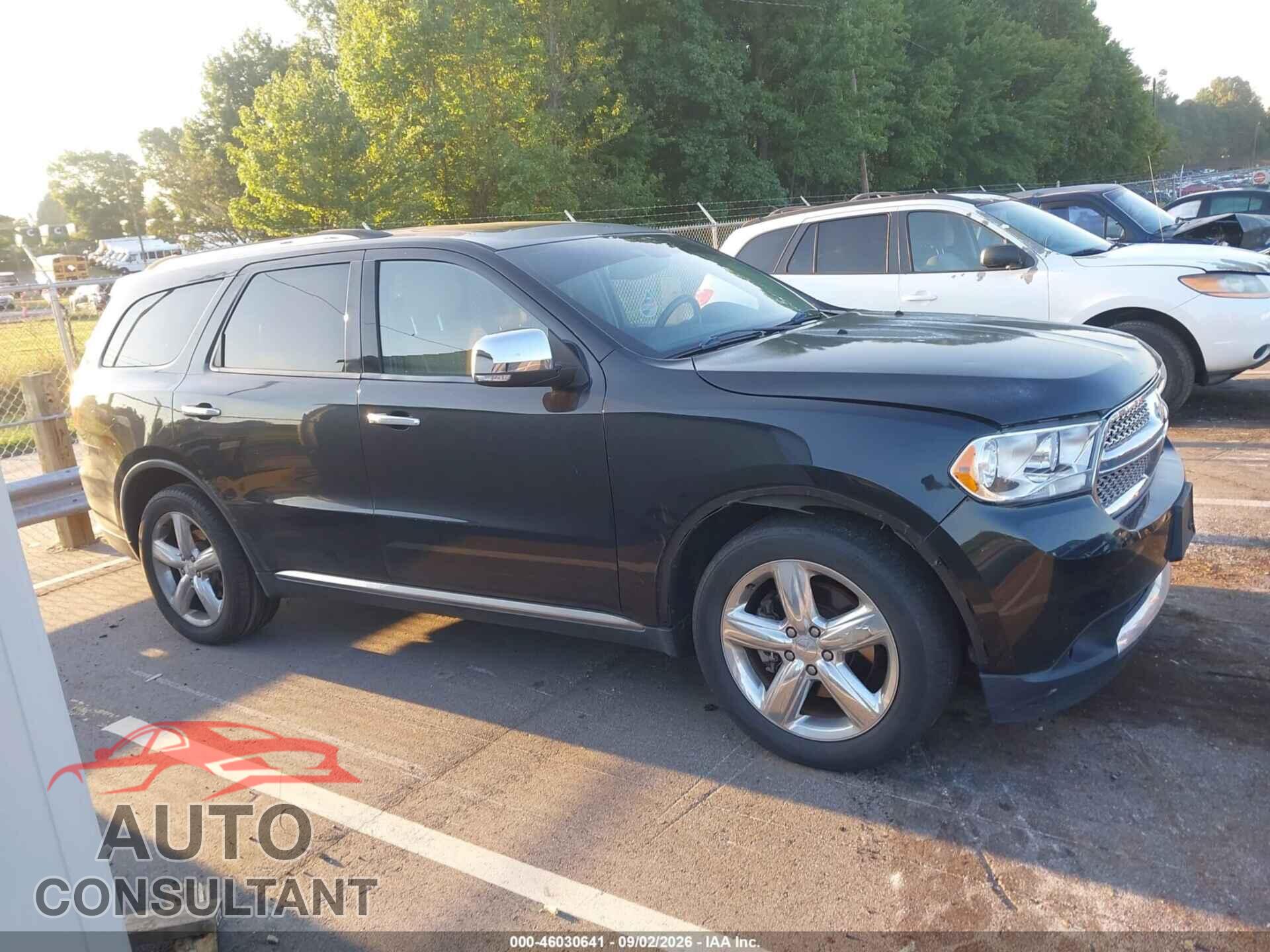 DODGE DURANGO 2012 - 1C4SDHET8CC260549