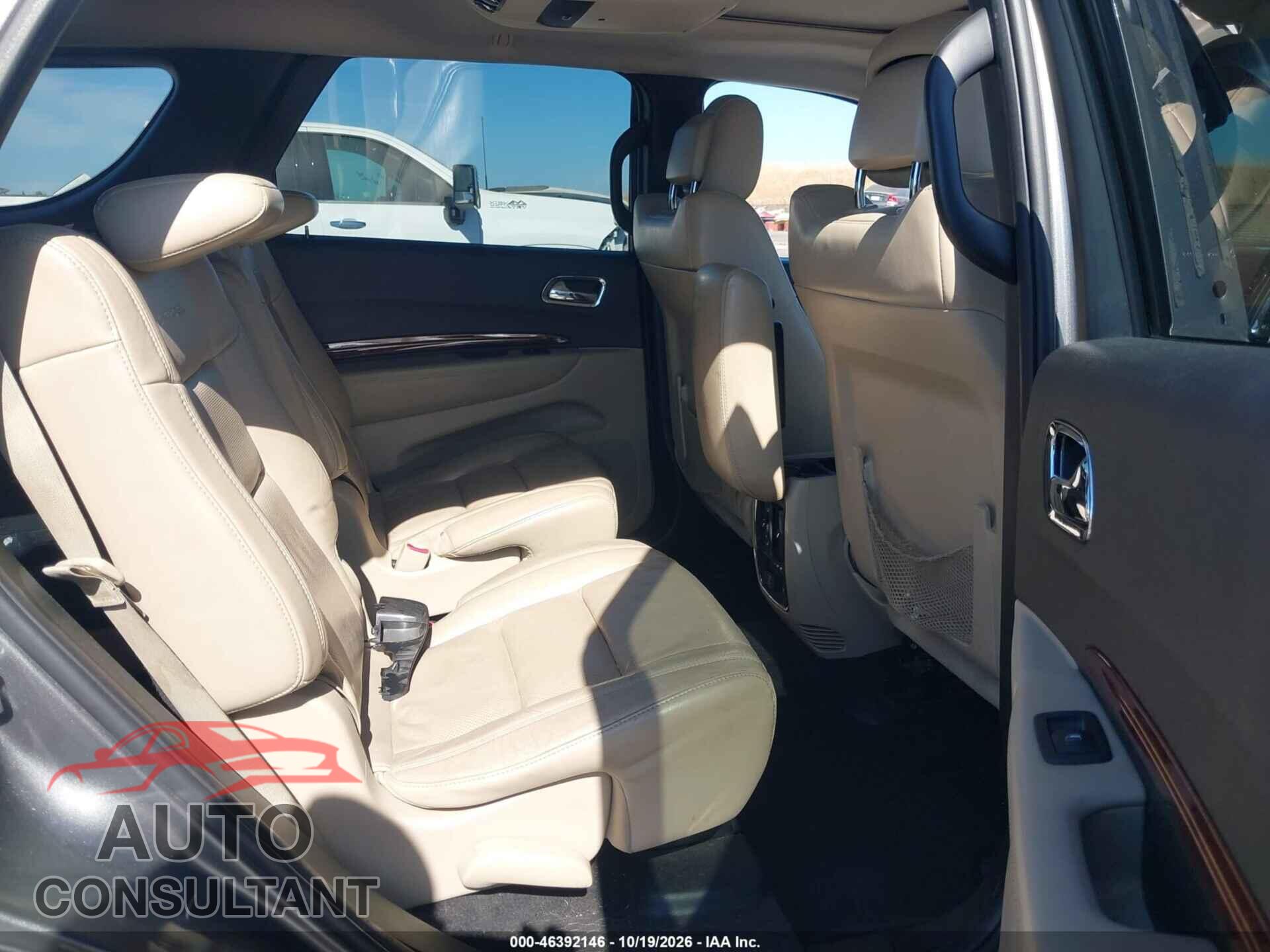 DODGE DURANGO 2012 - 1C4RDJEG4CC328564