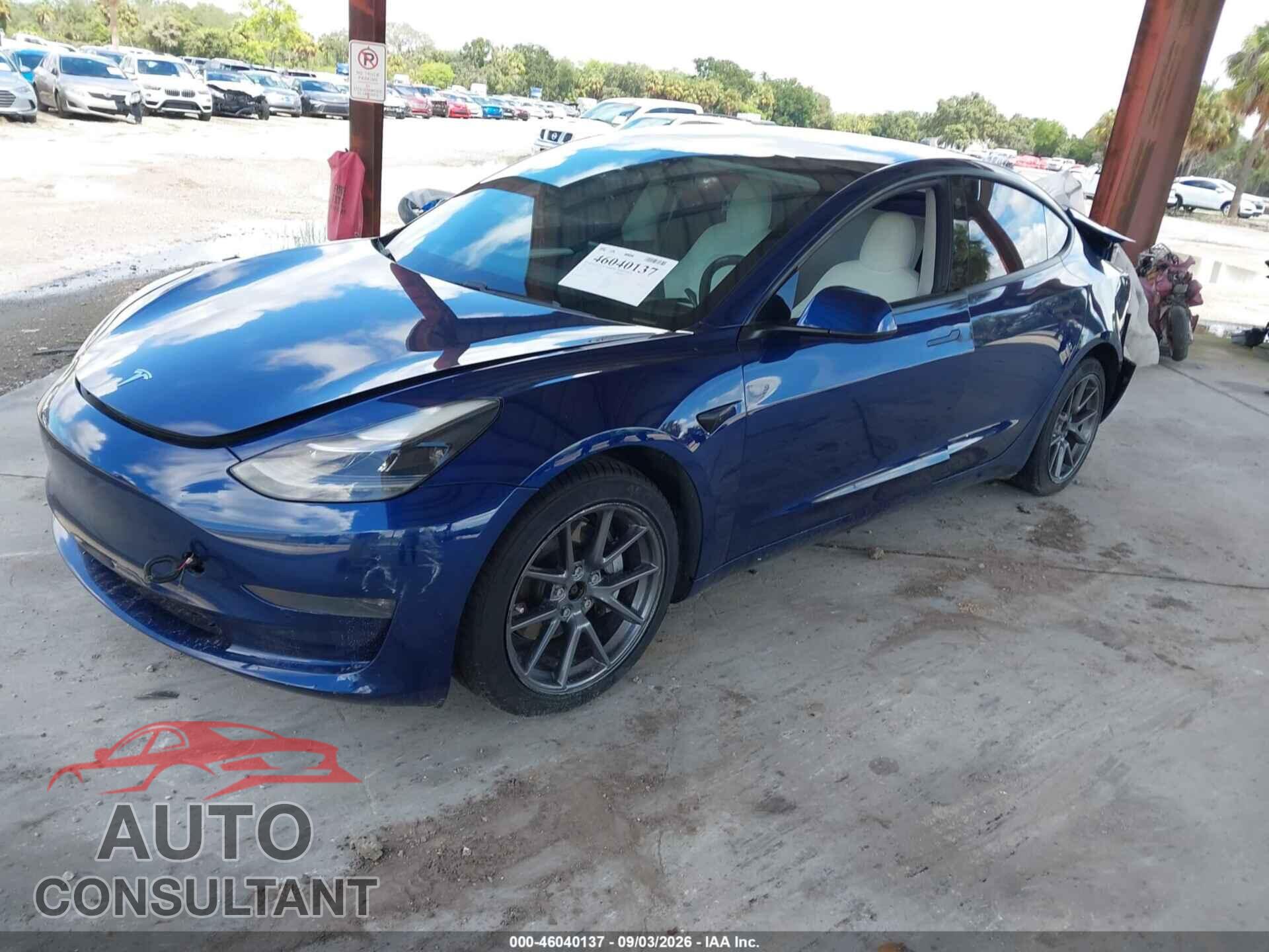TESLA MODEL 3 2021 - 5YJ3E1EB8MF992927