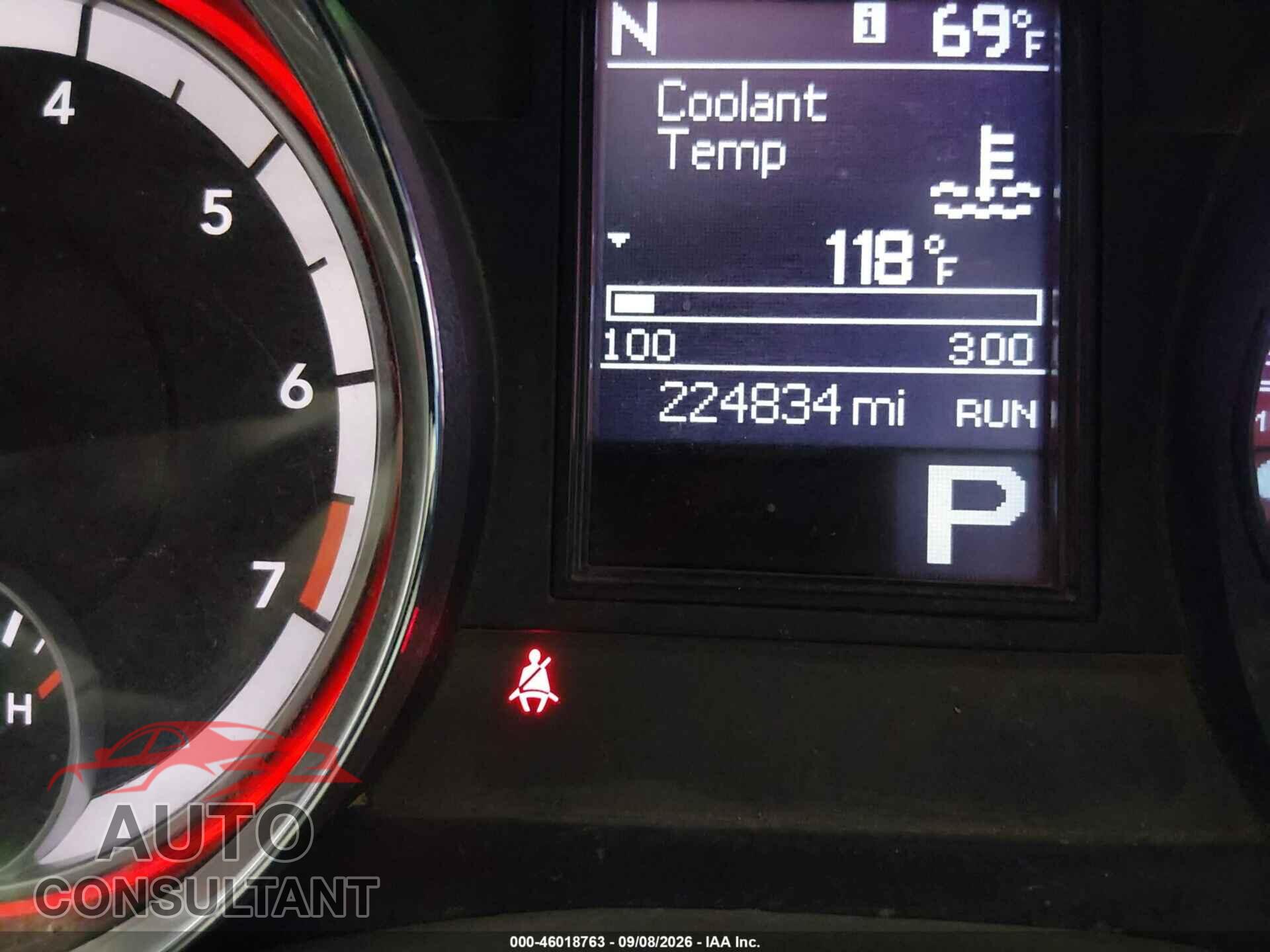 DODGE DURANGO 2013 - 1C4RDJEG4DC654253