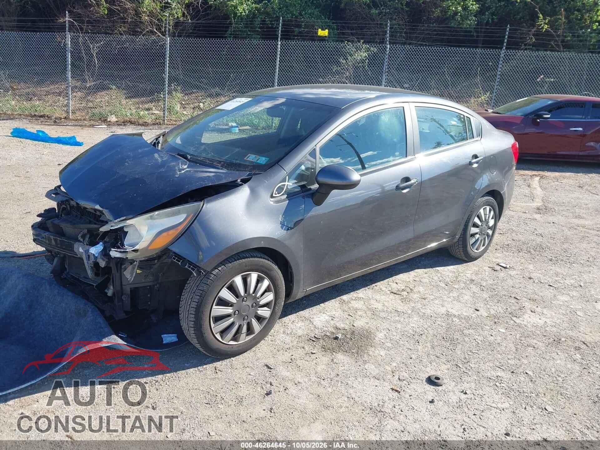 KIA RIO 2013 - KNADN4A32D6128968