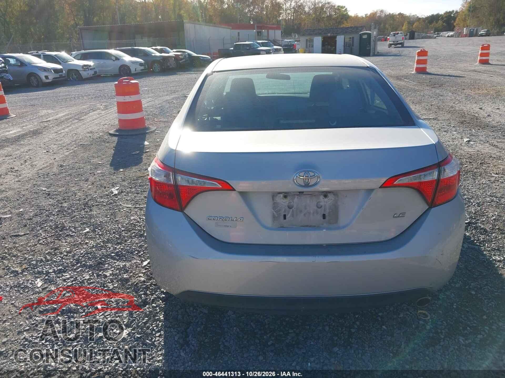 TOYOTA COROLLA 2014 - 2T1BURHE1EC170799