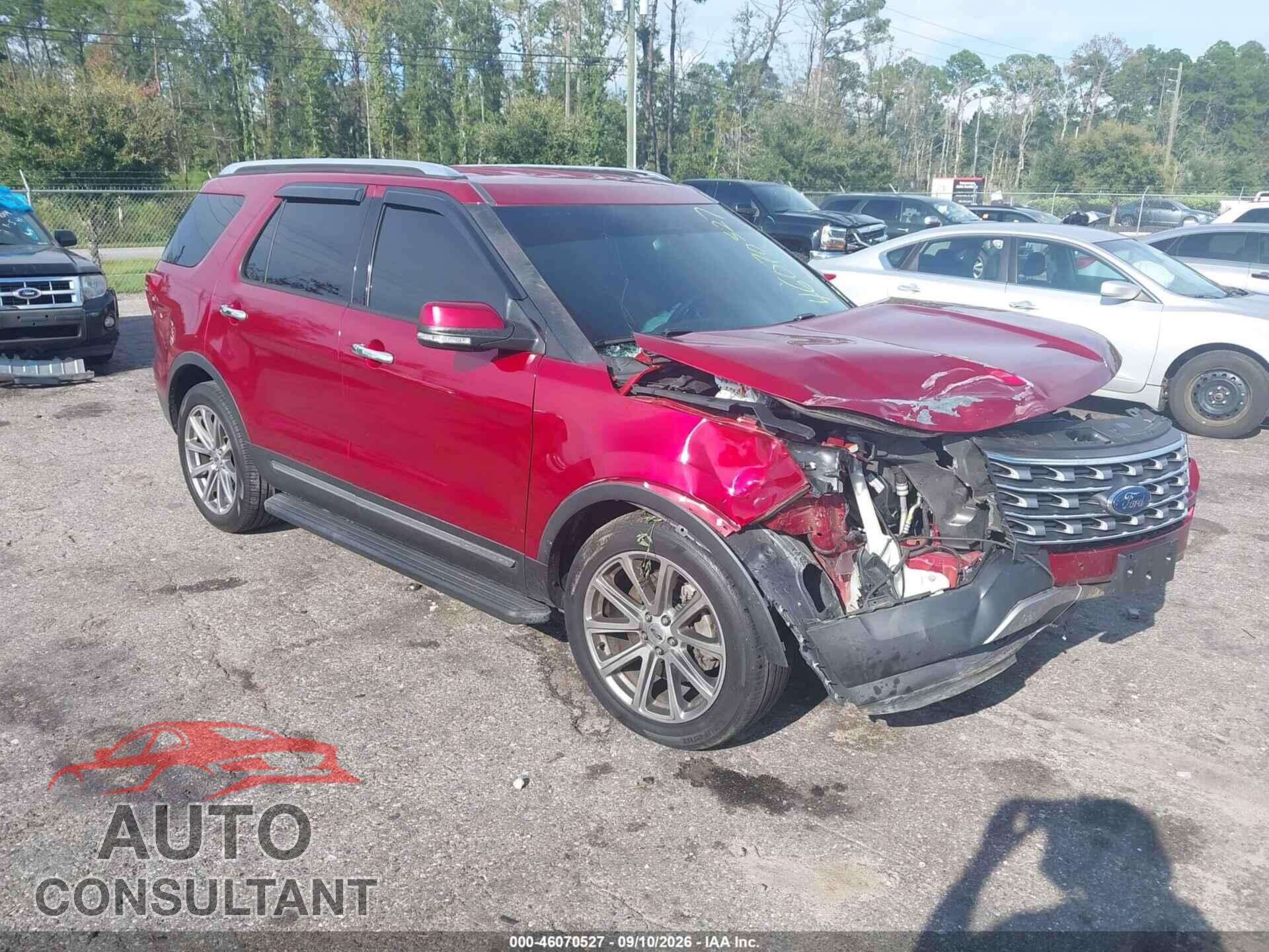 FORD EXPLORER 2017 - 1FM5K7F88HGC51966