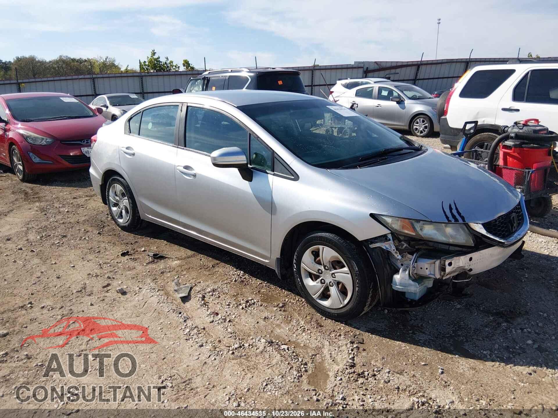 HONDA CIVIC 2014 - 19XFB2F5XEE076780