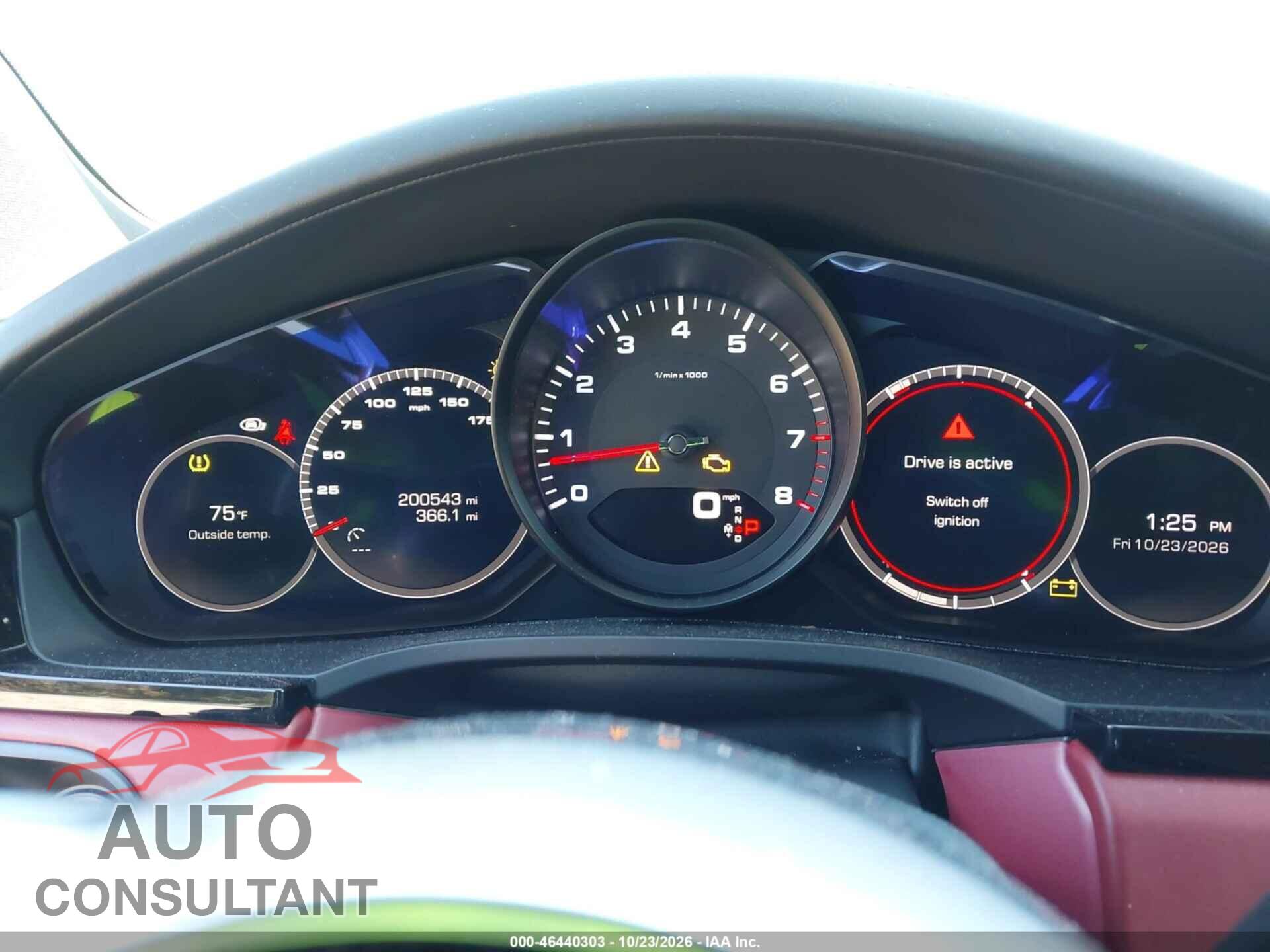 PORSCHE CAYENNE 2019 - WP1AA2AY0KDA02875