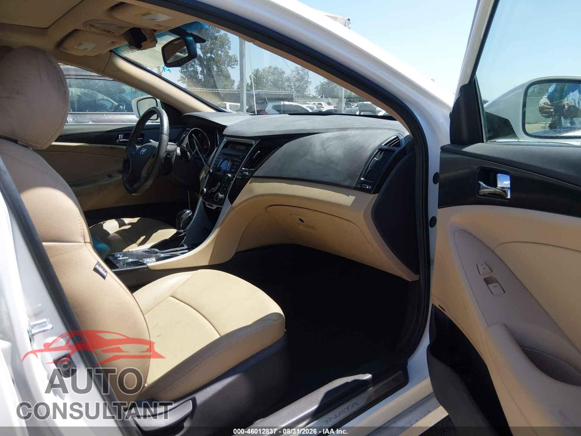 HYUNDAI SONATA 2012 - 5NPEC4ACXCH426458