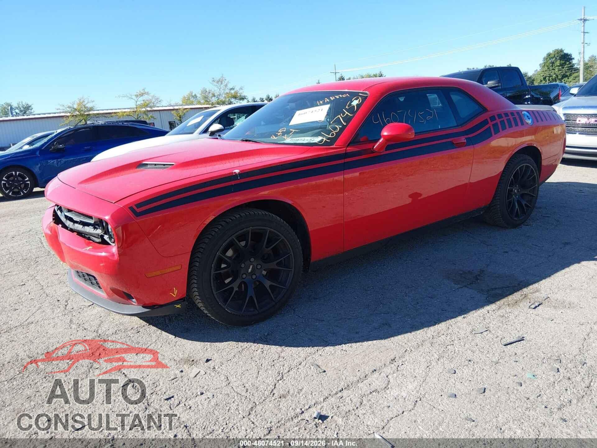 DODGE CHALLENGER 2016 - 2C3CDZAG8GH280309