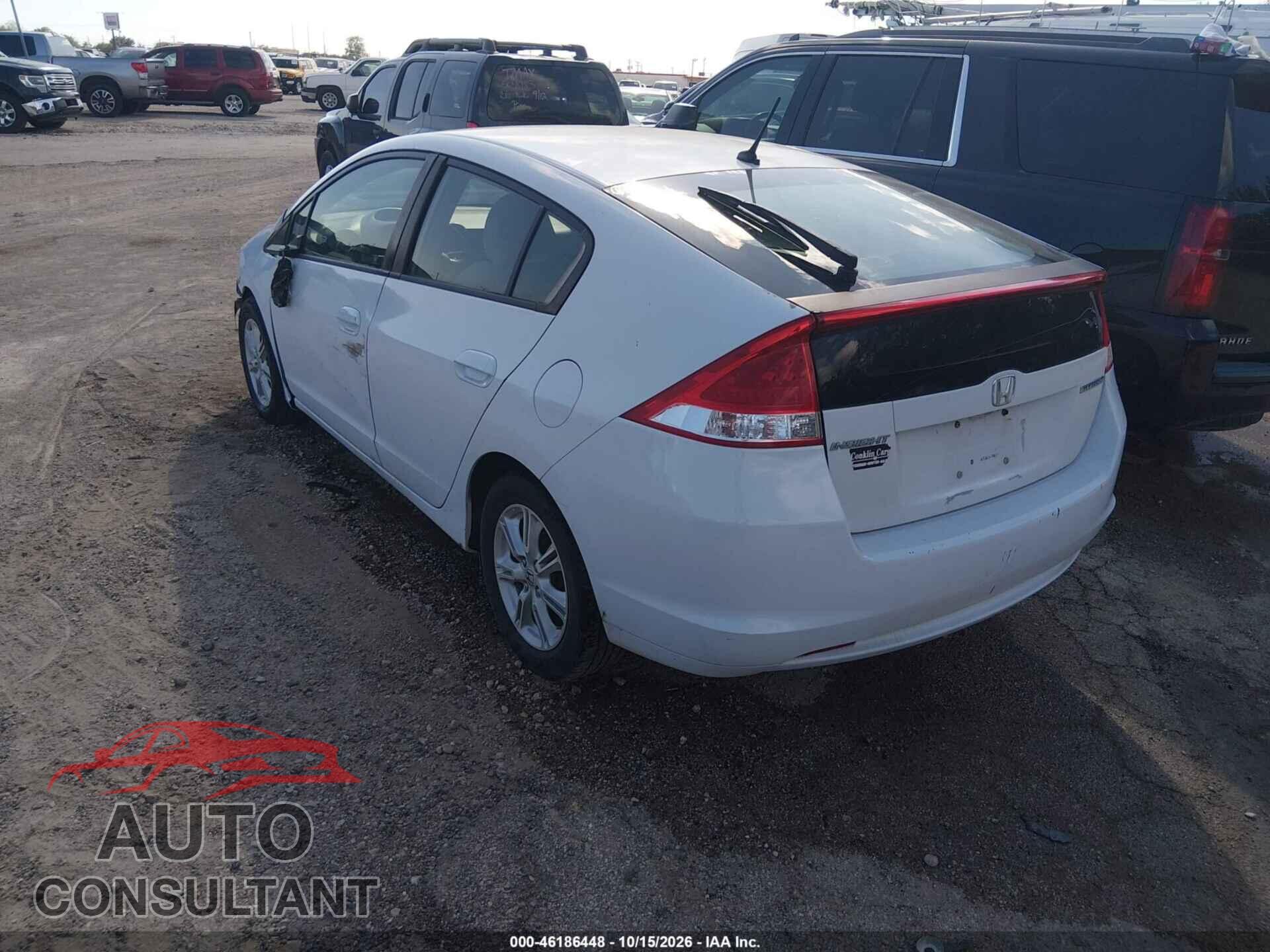 HONDA INSIGHT 2010 - JHMZE2H75AS042657