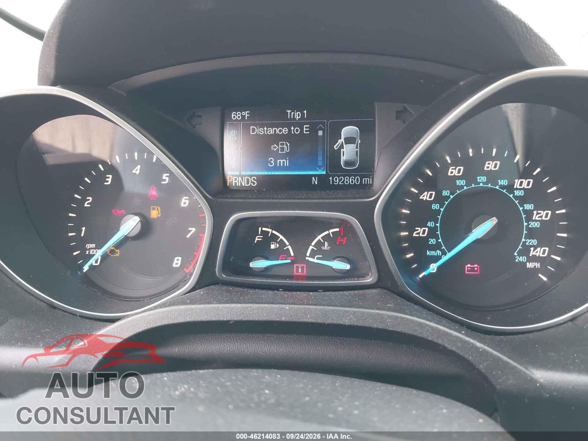 FORD ESCAPE 2013 - 1FMCU9H94DUA69213
