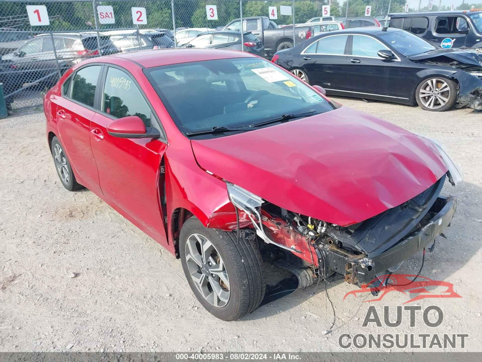 KIA FORTE 2020 - 3KPF24AD9LE167966