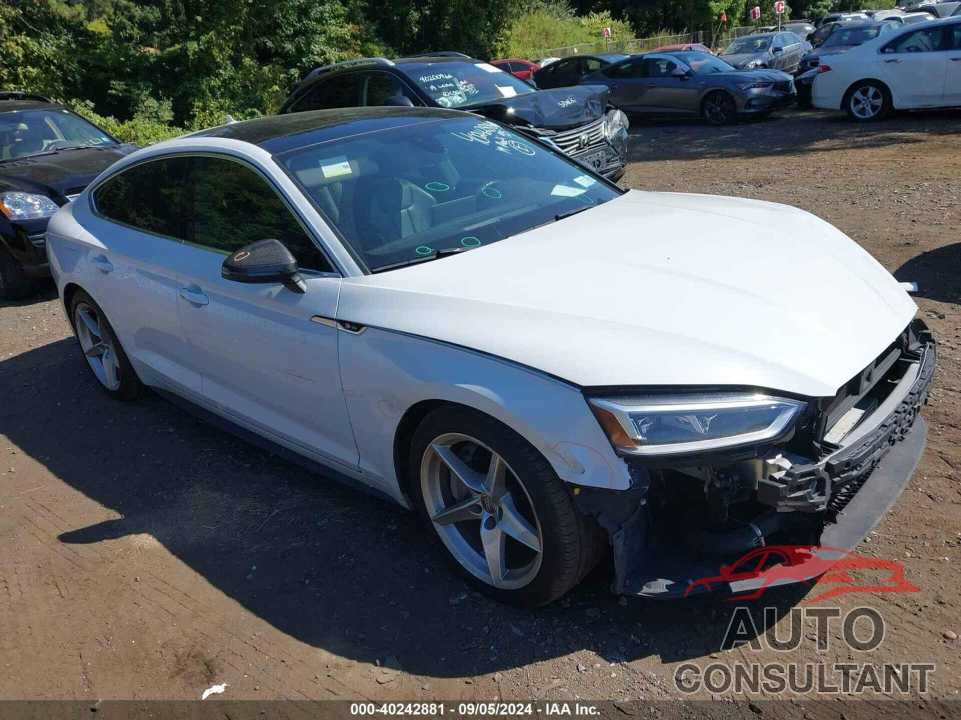 AUDI A5 2019 - WAUENCF53KA097006