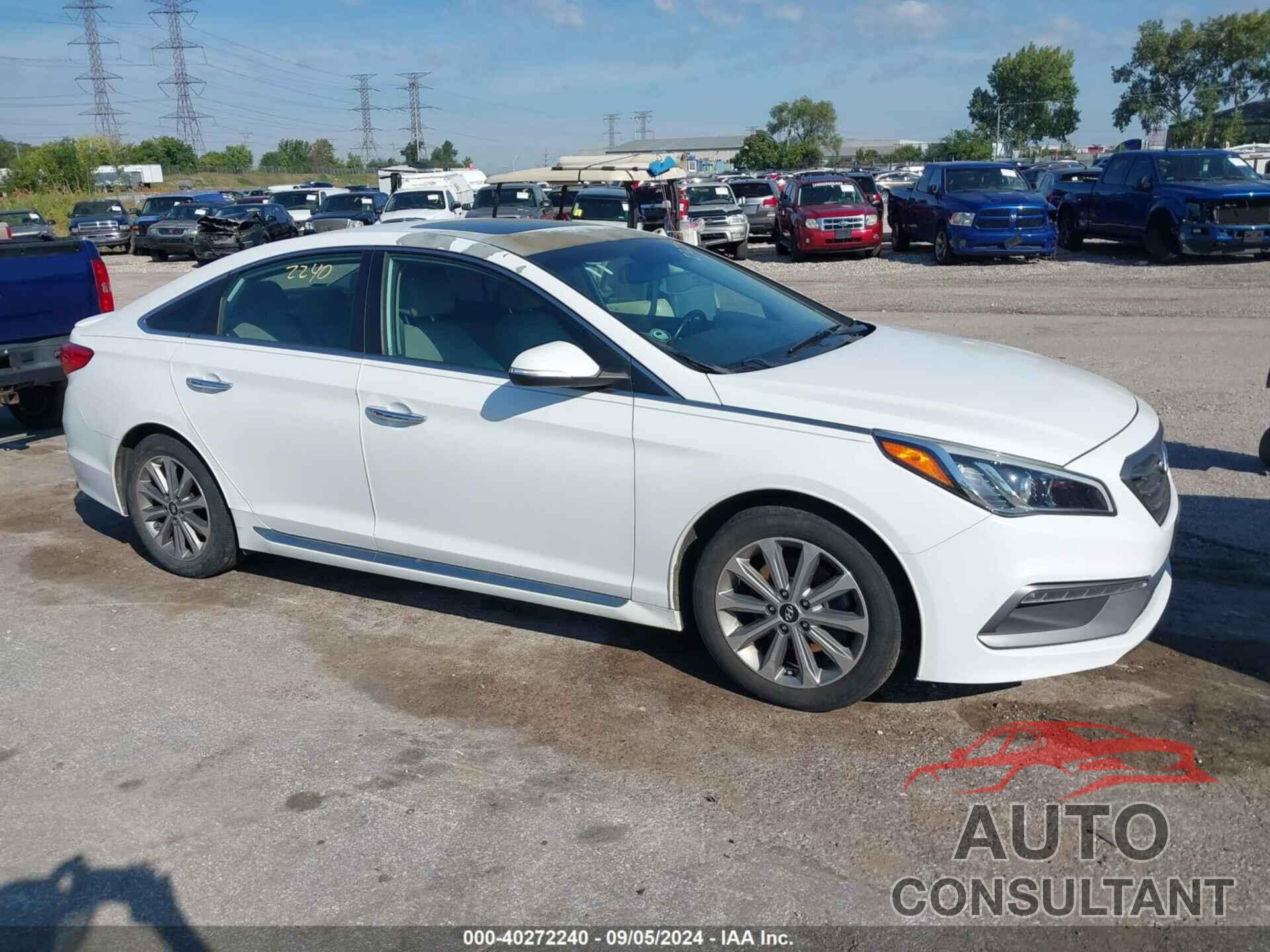 HYUNDAI SONATA 2017 - 5NPE34AF0HH583904