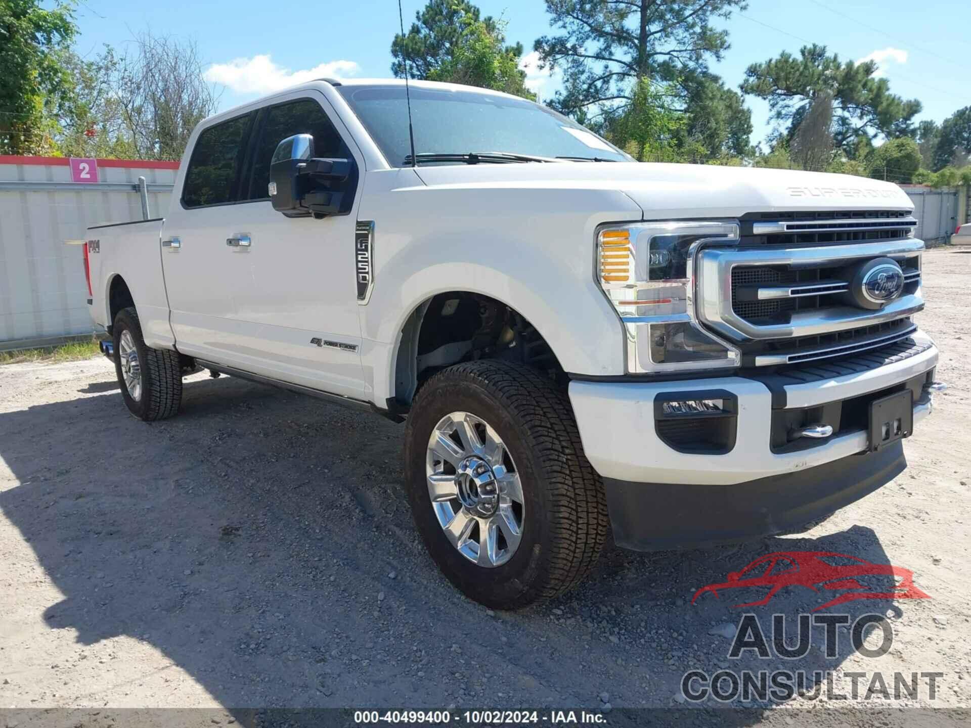 FORD F-250 2022 - 1FT8W2BT5NED72321