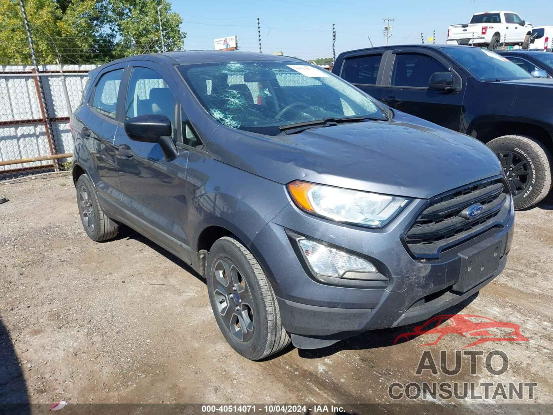 FORD ECOSPORT 2018 - MAJ3P1RE2JC244655