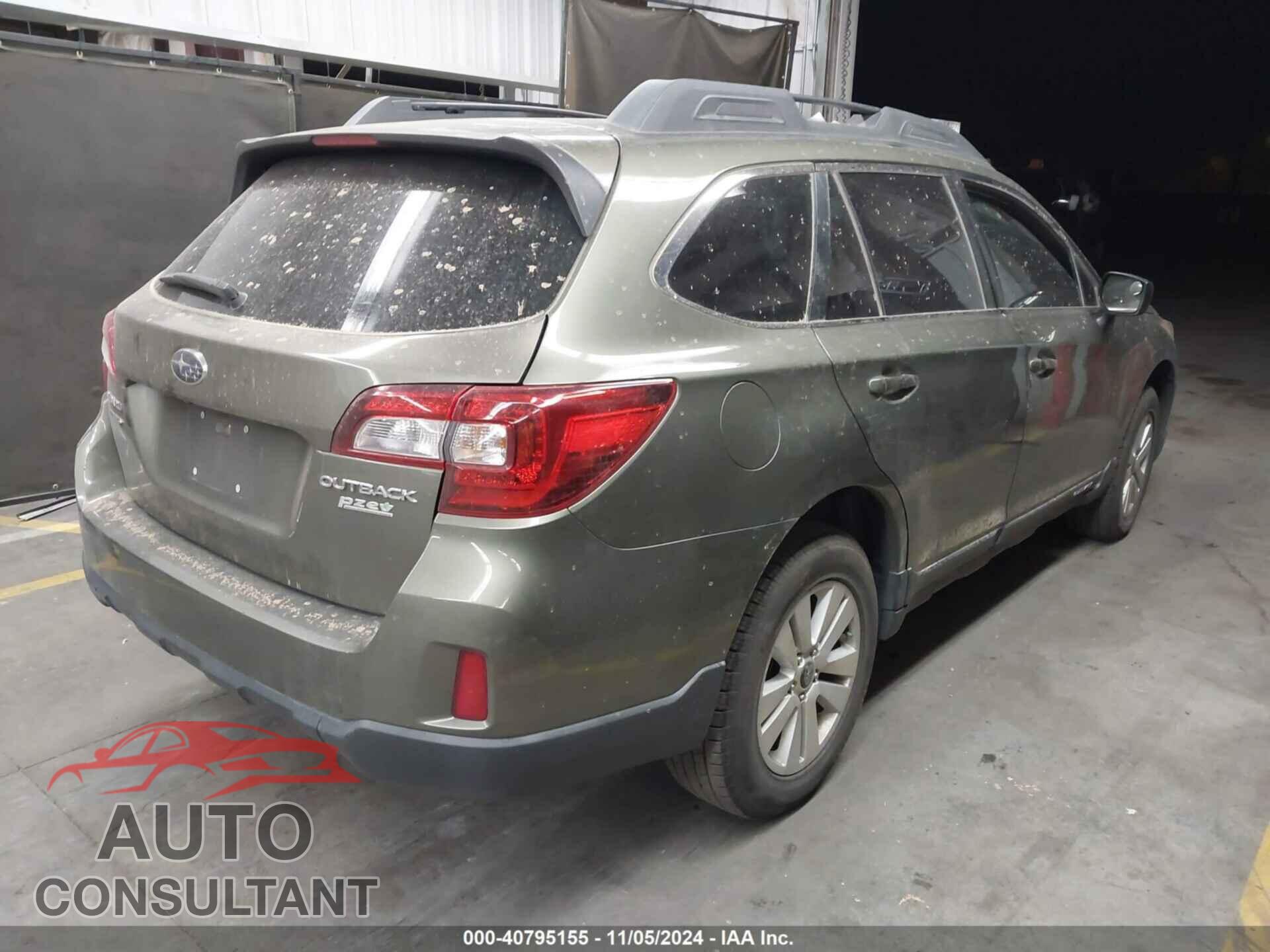 SUBARU OUTBACK 2017 - 4S4BSAACXH3201945