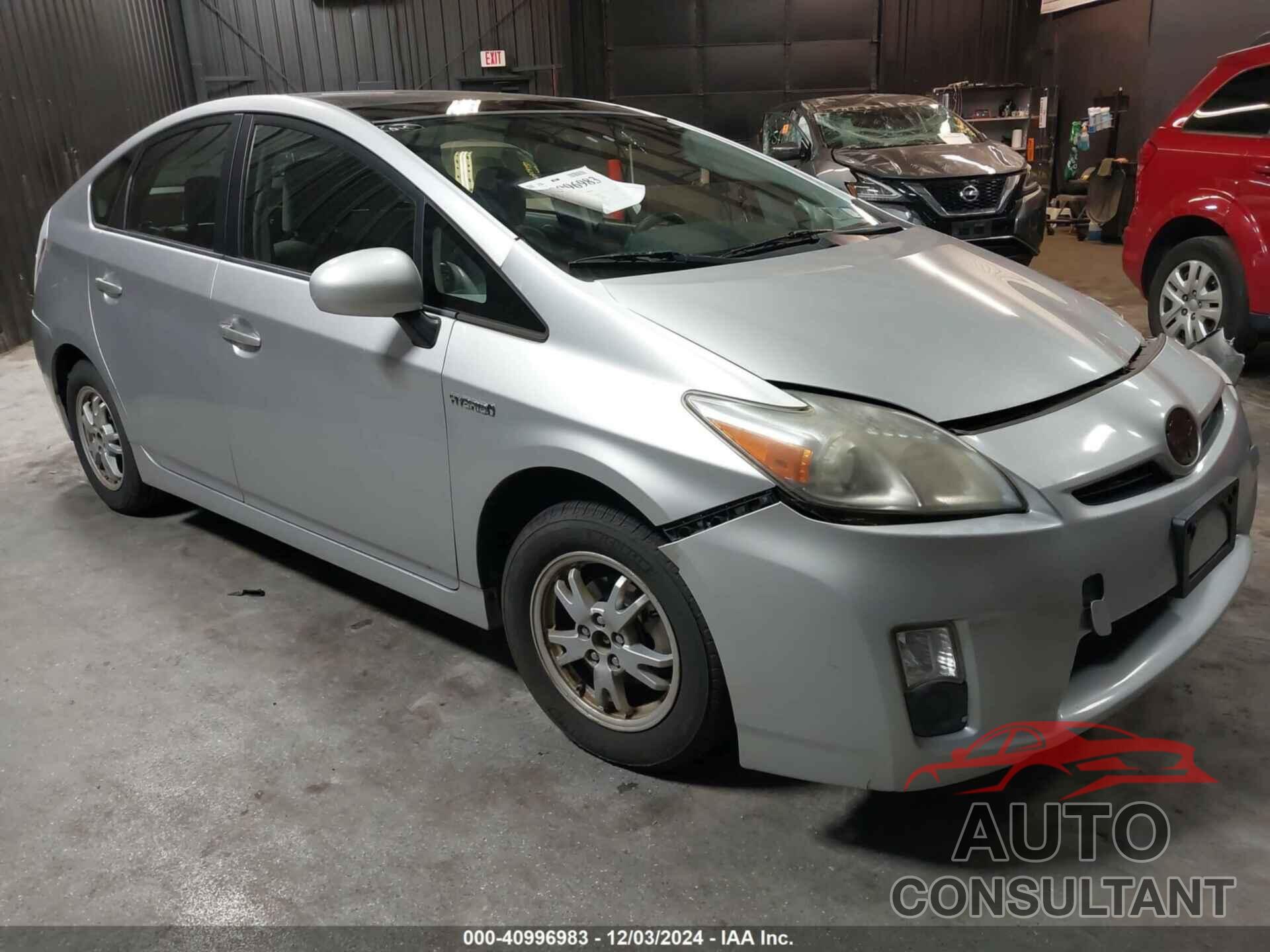 TOYOTA PRIUS 2011 - JTDKN3DU3B5307726