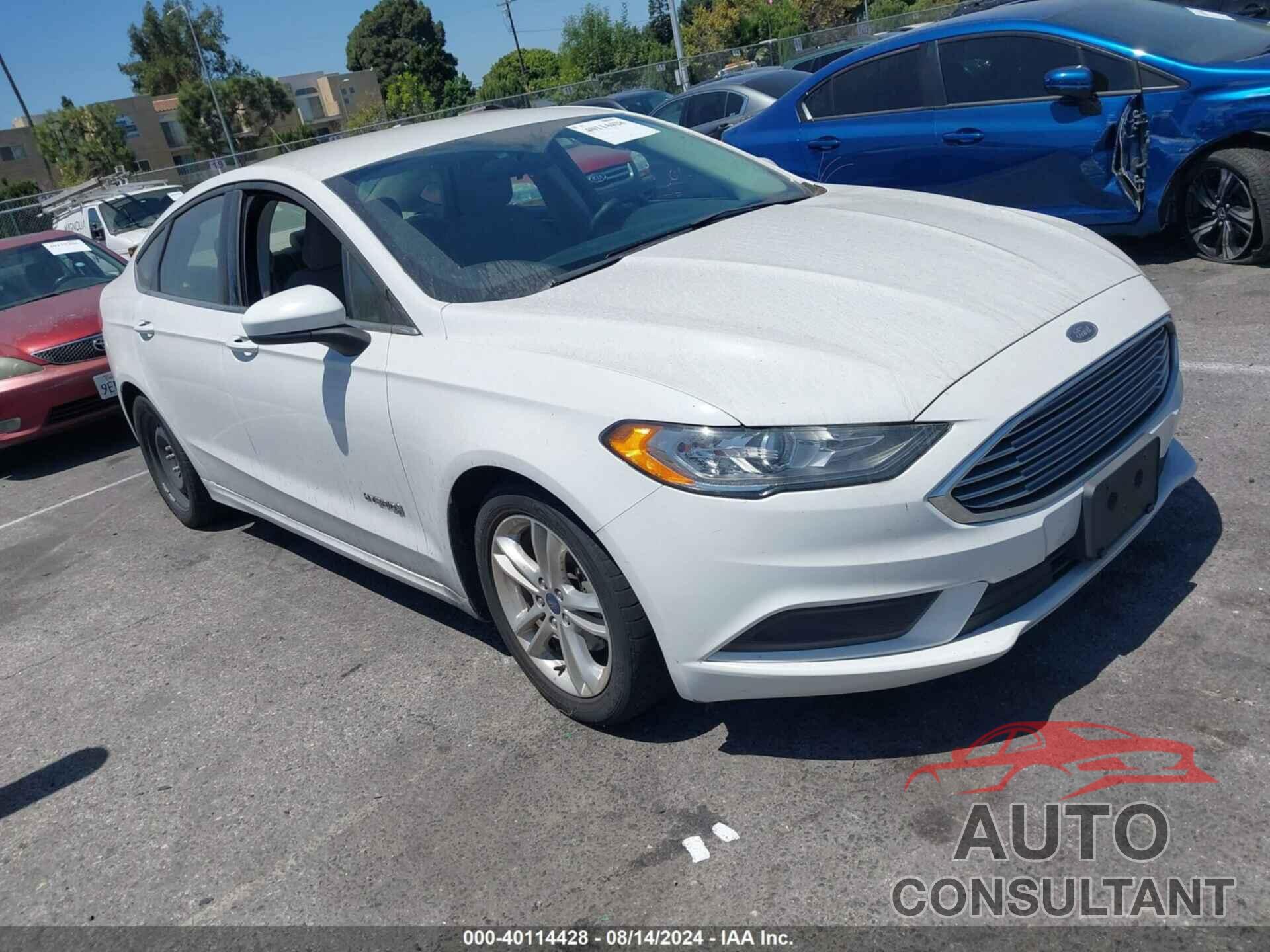 FORD FUSION HYBRID 2018 - 3FA6P0LU4JR136675