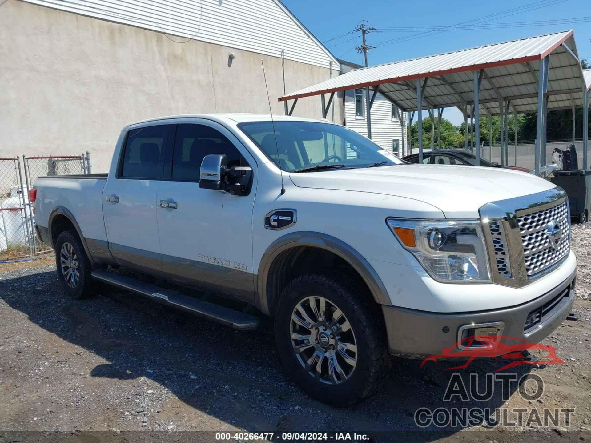 NISSAN TITAN XD 2018 - 1N6BA1F45JN521996