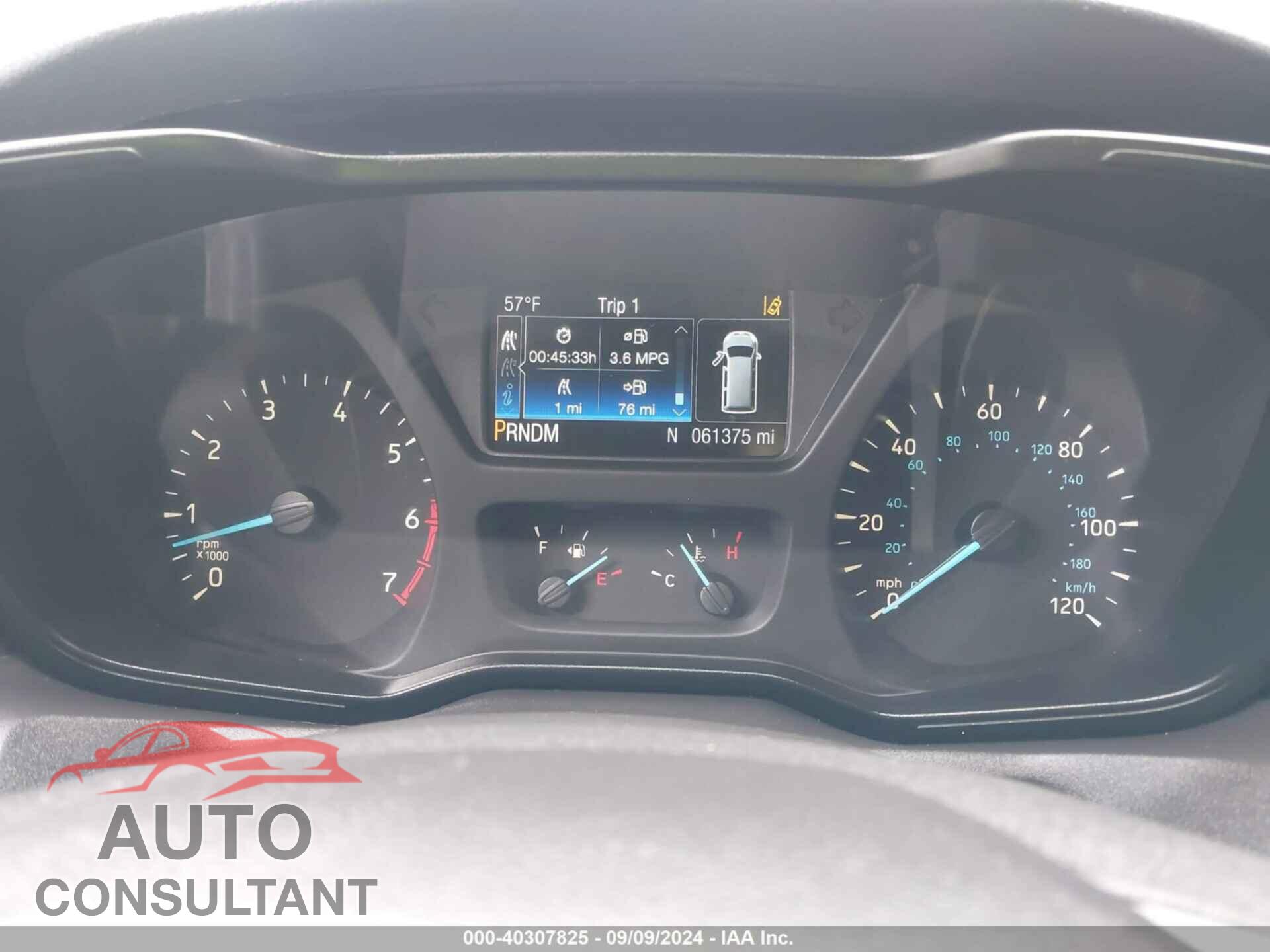 FORD TRANSIT-150 2017 - 1FTYE2CG6HKB00743