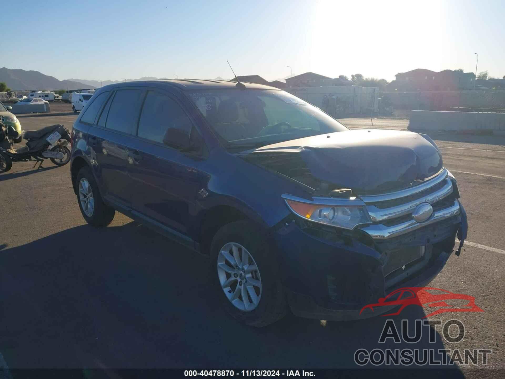 FORD EDGE 2013 - 2FMDK3GC2DBB06611