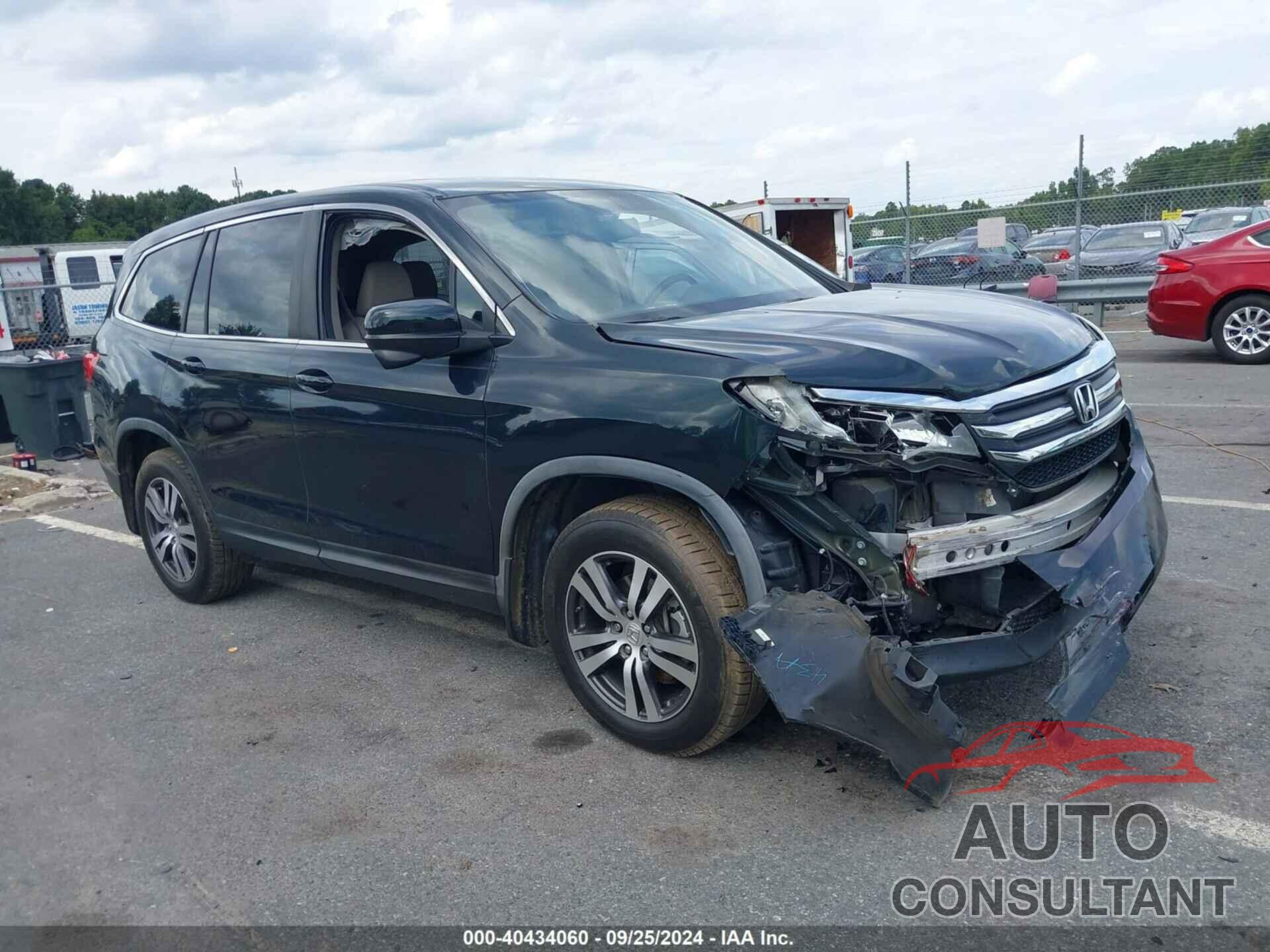 HONDA PILOT 2016 - 5FNYF6H57GB100371