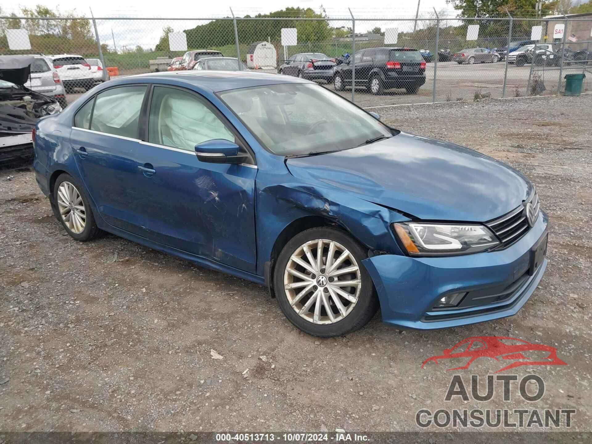 VOLKSWAGEN JETTA 2016 - 3VWL17AJ1GM328414