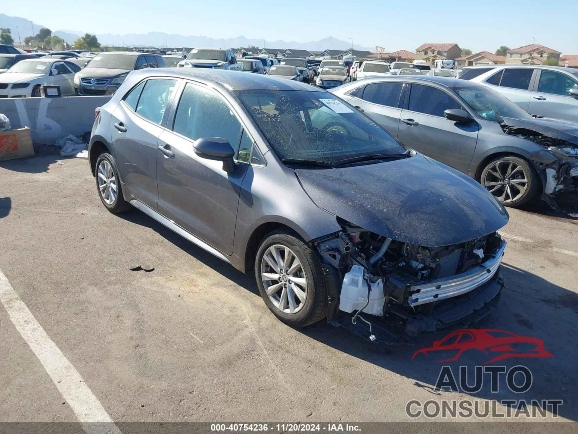 TOYOTA COROLLA 2024 - JTND4MBE9R3225787