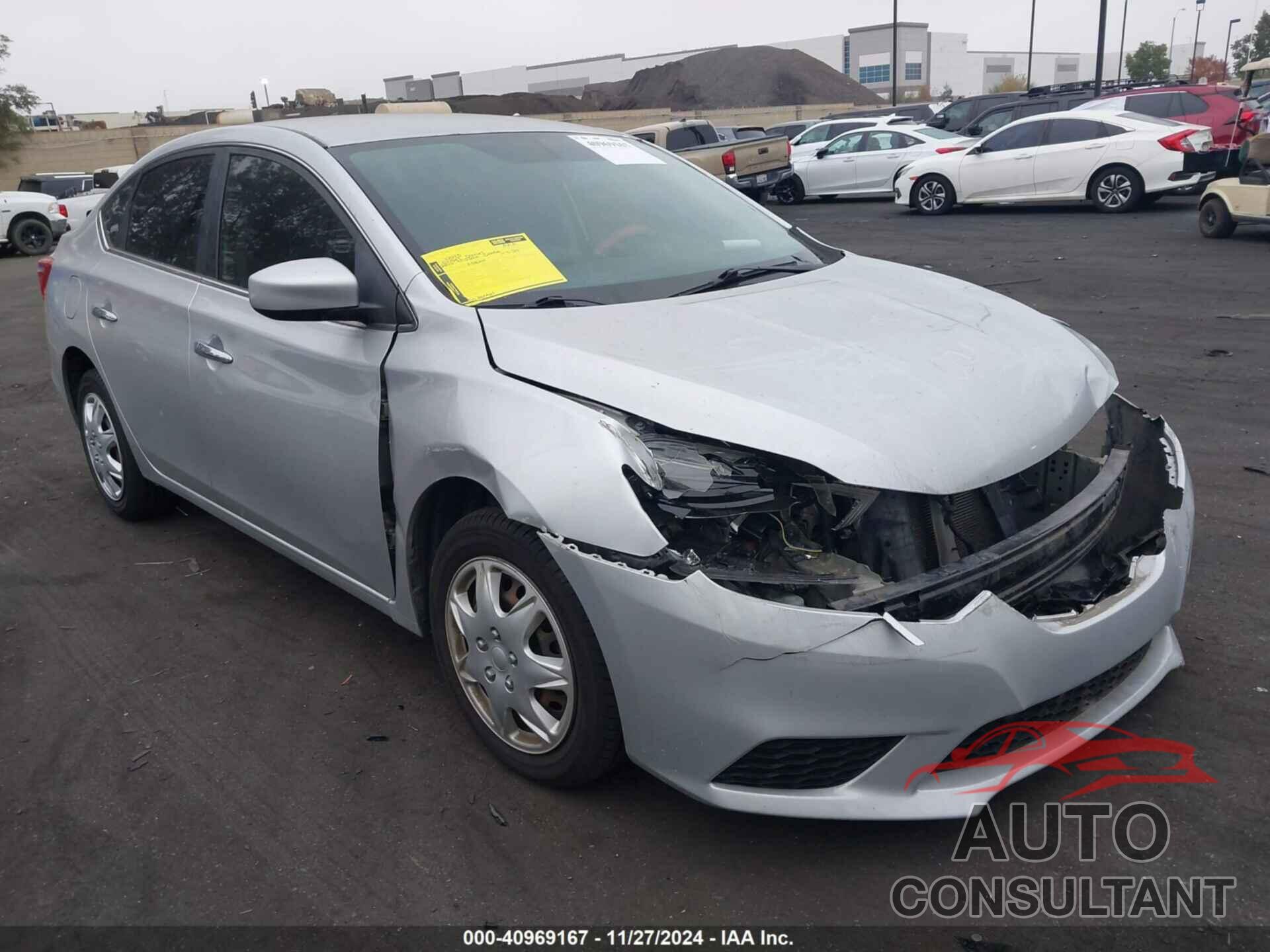 NISSAN SENTRA 2017 - 3N1AB7AP6HY252536