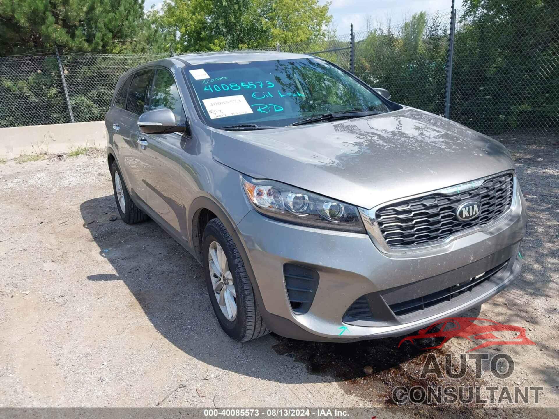 KIA SORENTO 2019 - 5XYPGDA50KG441409
