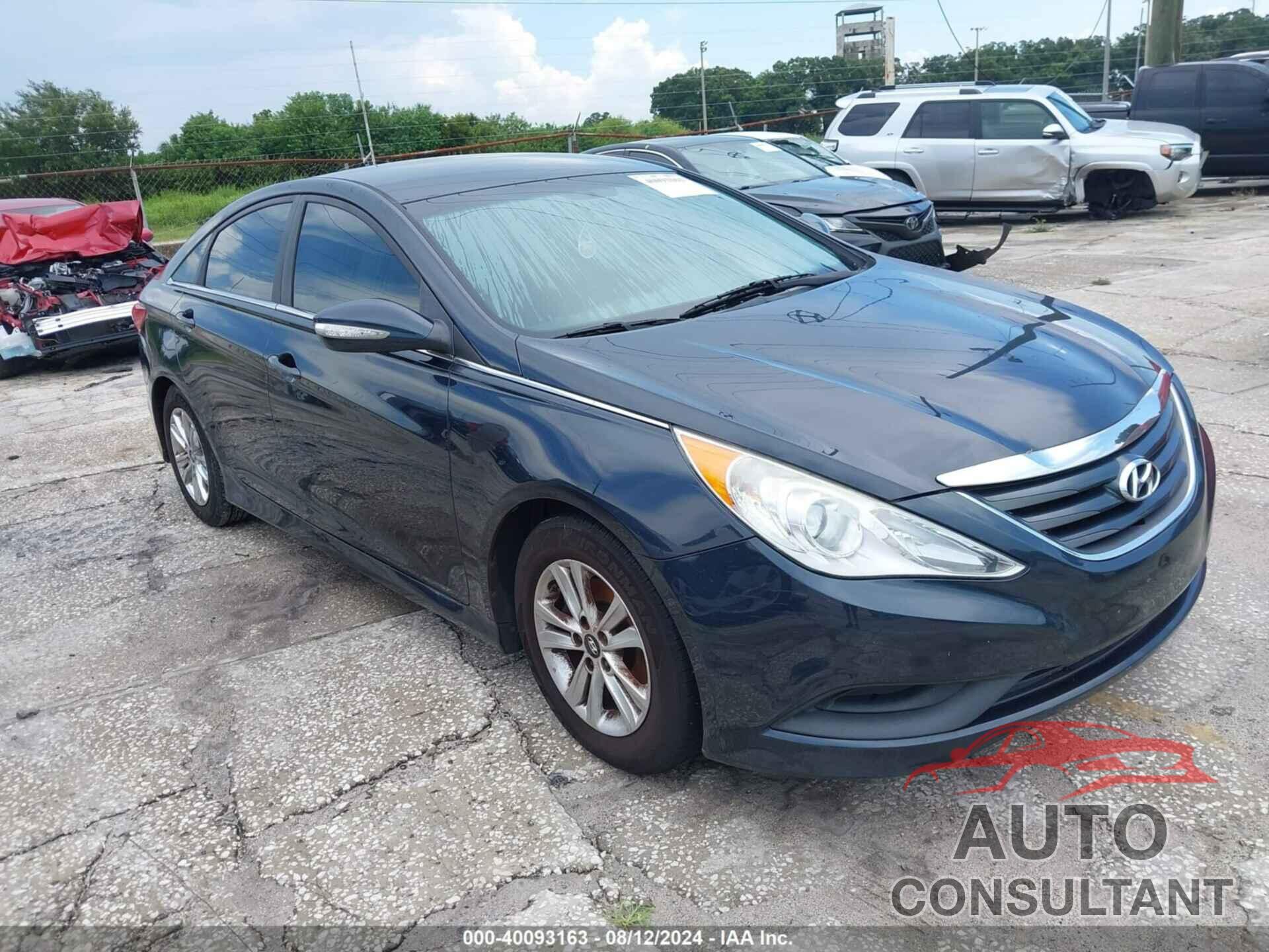 HYUNDAI SONATA 2014 - 5NPEB4AC9EH935009