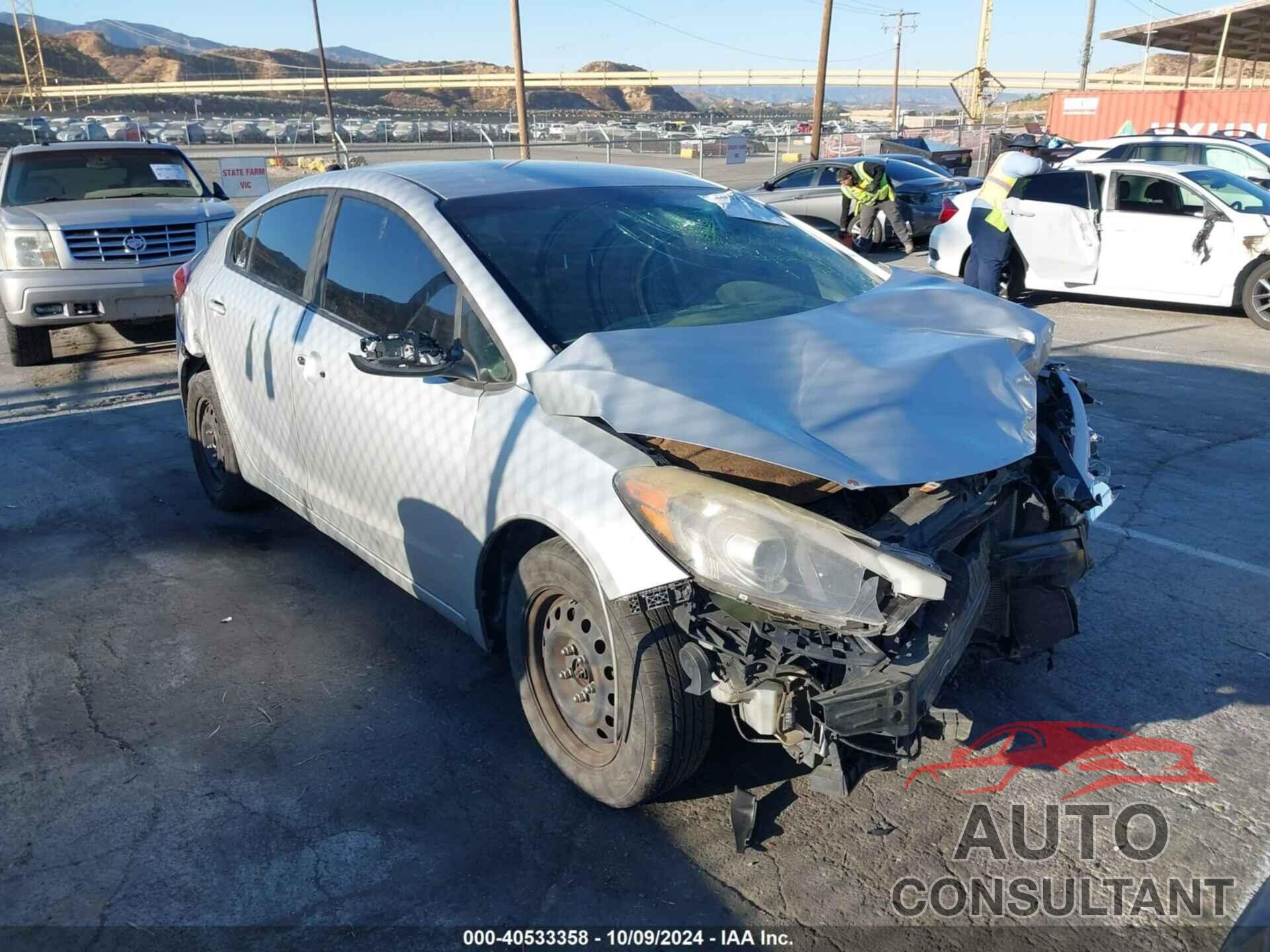 KIA FORTE 2016 - KNAFK4A69G5614358