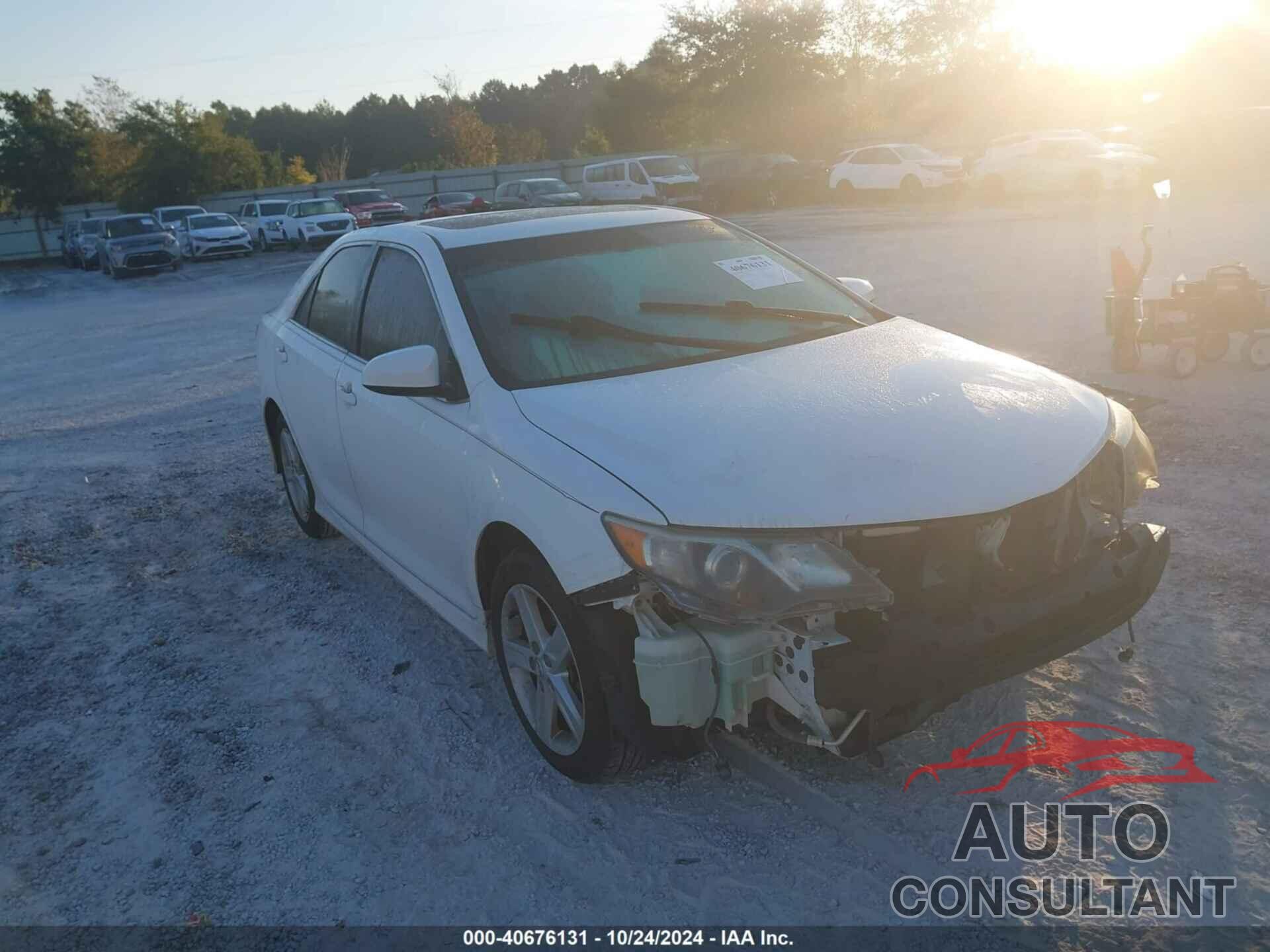 TOYOTA CAMRY 2013 - 4T1BF1FK1DU285176
