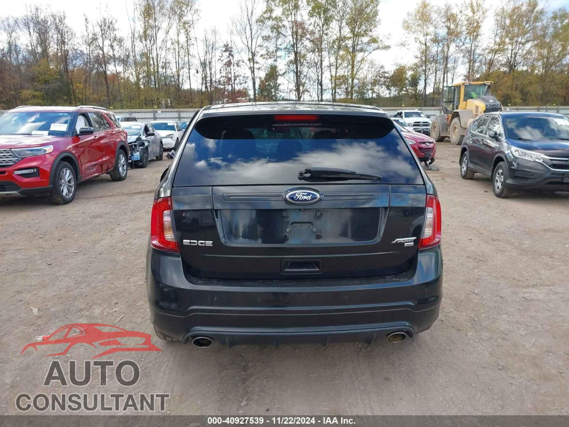 FORD EDGE 2013 - 2FMDK4AK5DBA09344