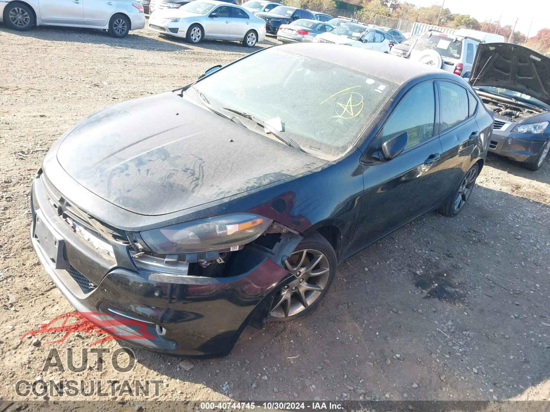 DODGE DART 2013 - 1C3CDFBA2DD333586