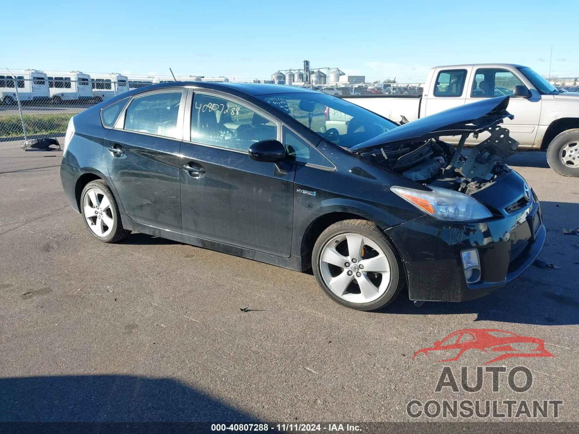 TOYOTA PRIUS 2010 - JTDKN3DU2A0061022