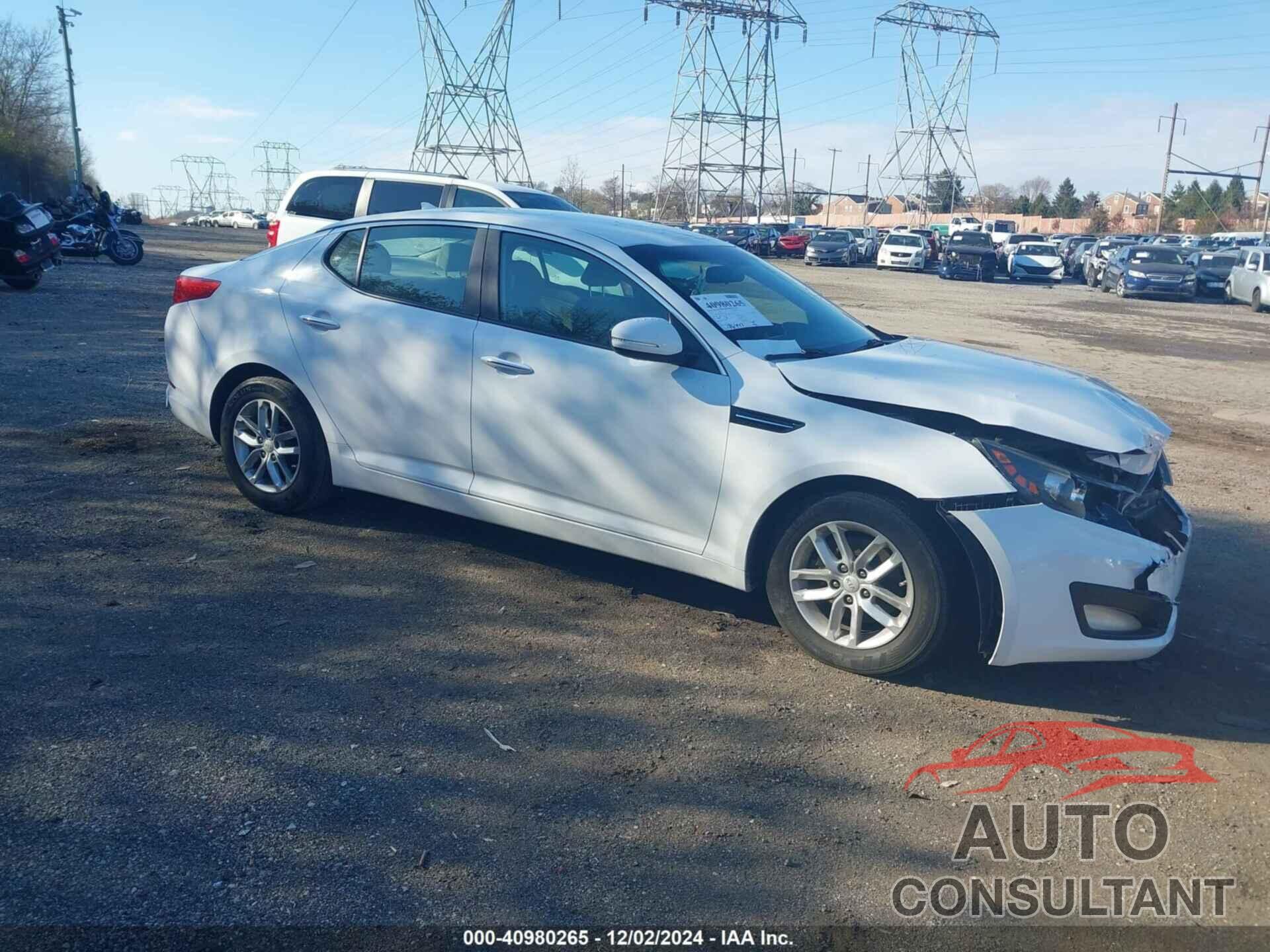 KIA OPTIMA 2013 - KNAGM4A77D5371765