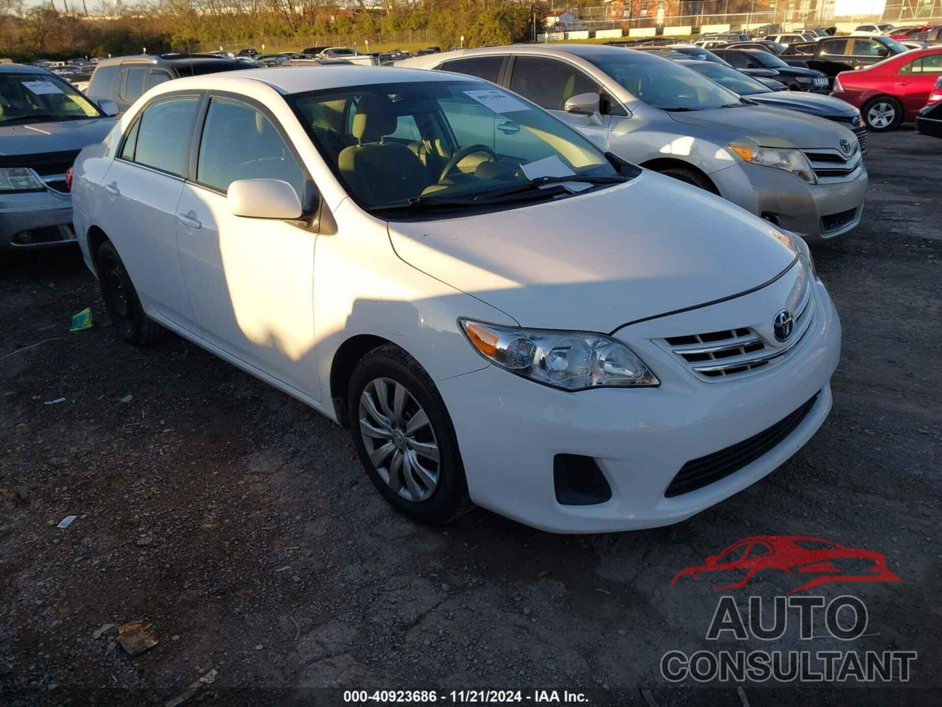 TOYOTA COROLLA 2013 - 2T1BU4EE2DC034610